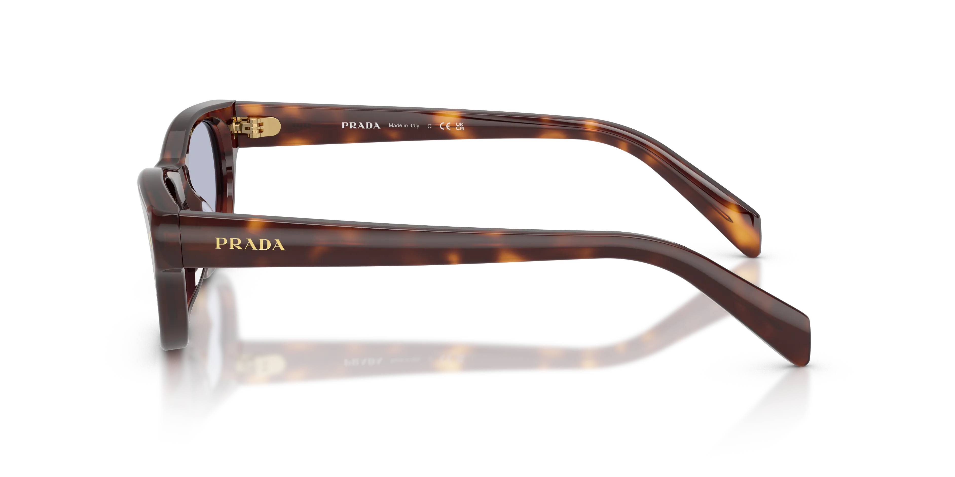 Prada PR C08S 15W30X Occhiali da sole Acetato Tartaruga Viola Cat Eye Normale - immagine 4
