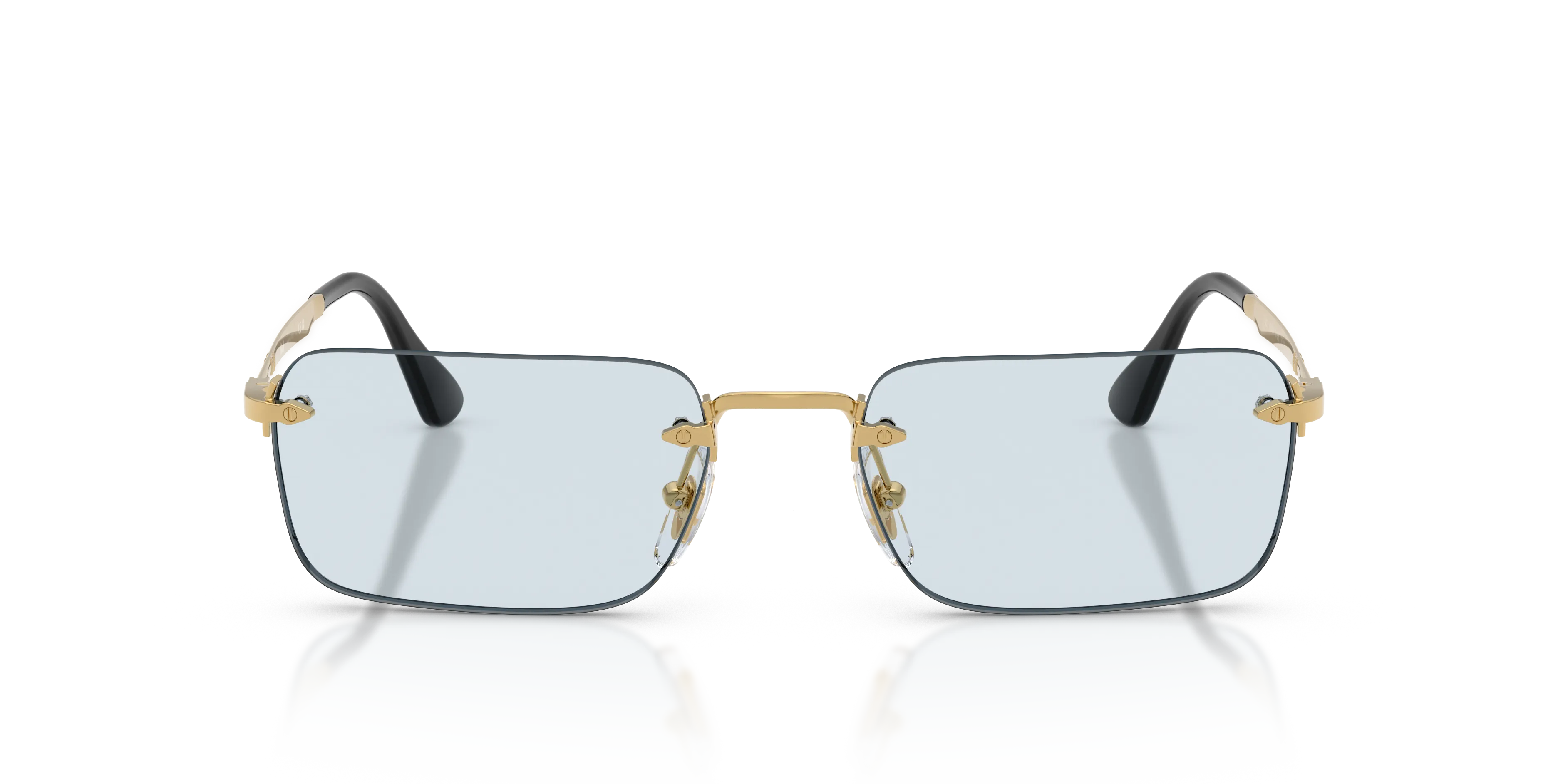 Persol PO1030V LUC 1156 Montature da vista Metallo Oro [""] Squadrata Normale - immagine 3