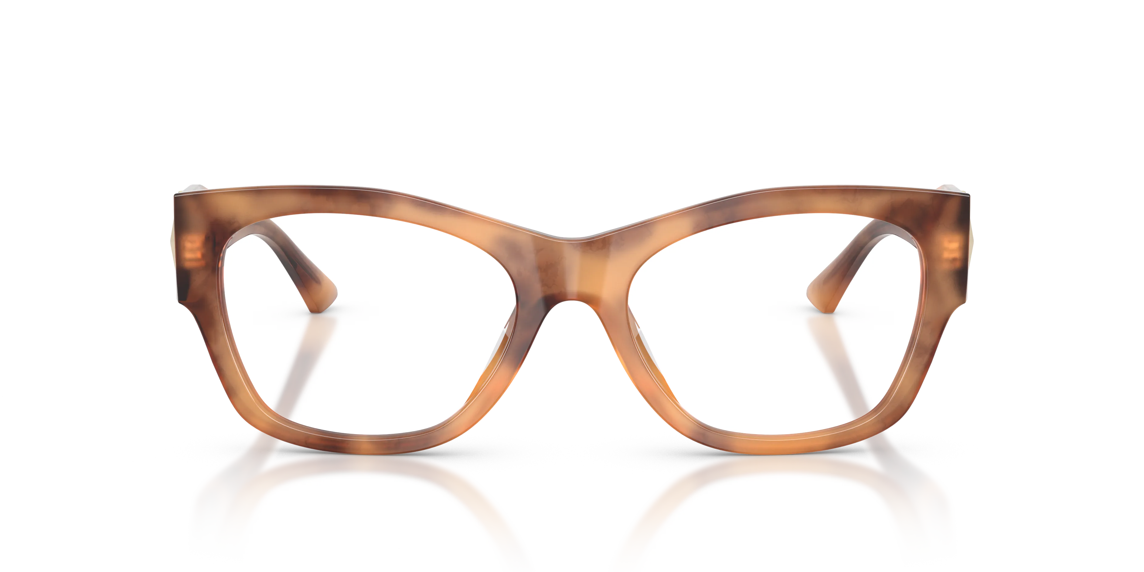 Jimmy Choo JC3063U 5096 Montature da vista Acetato Marrone Trasparente Pillow Normale - immagine 3