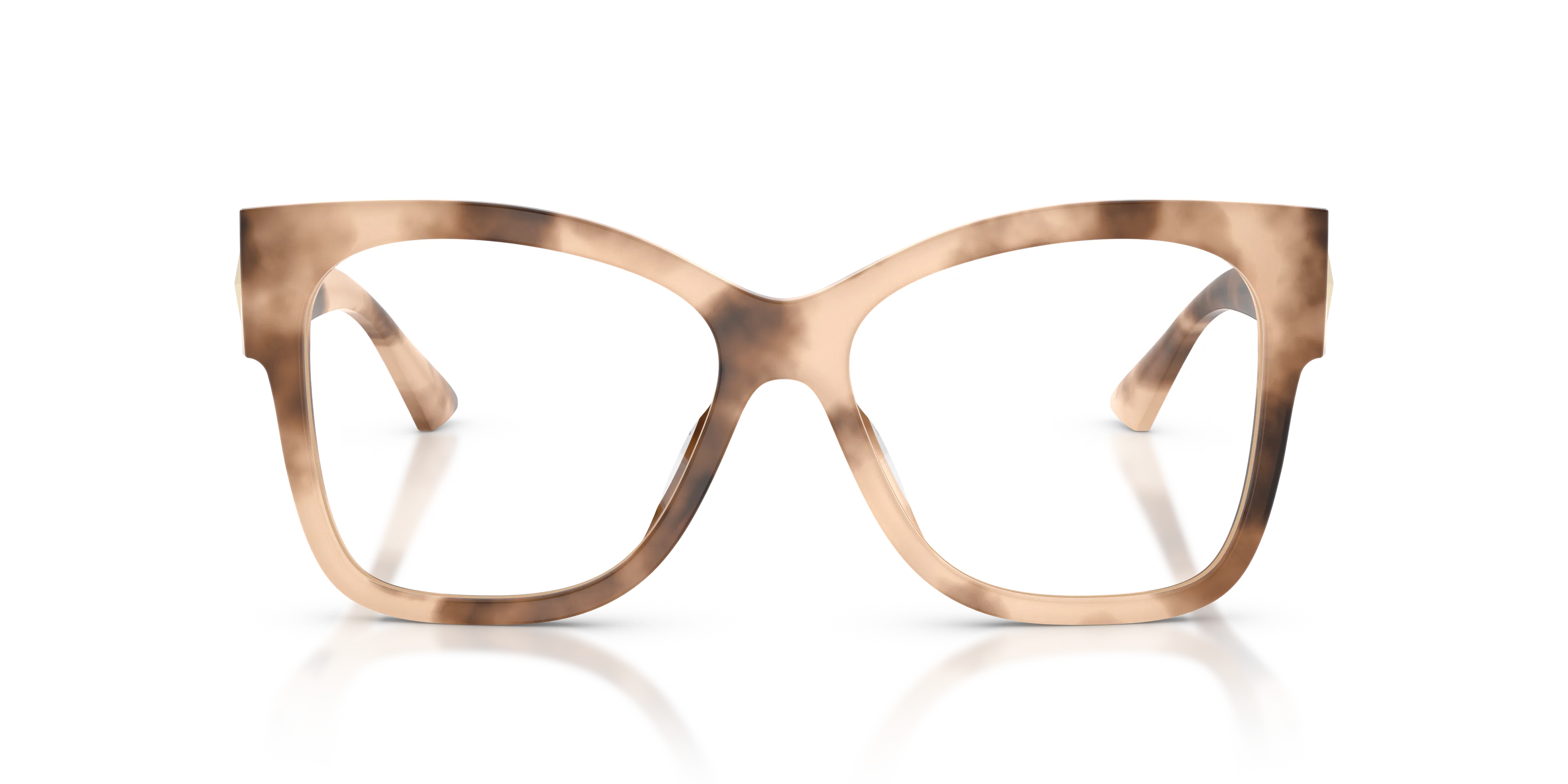 Jimmy Choo JC3062U 5097 Montature da vista Acetato Tartaruga Trasparente Squadrata Normale - immagine 3