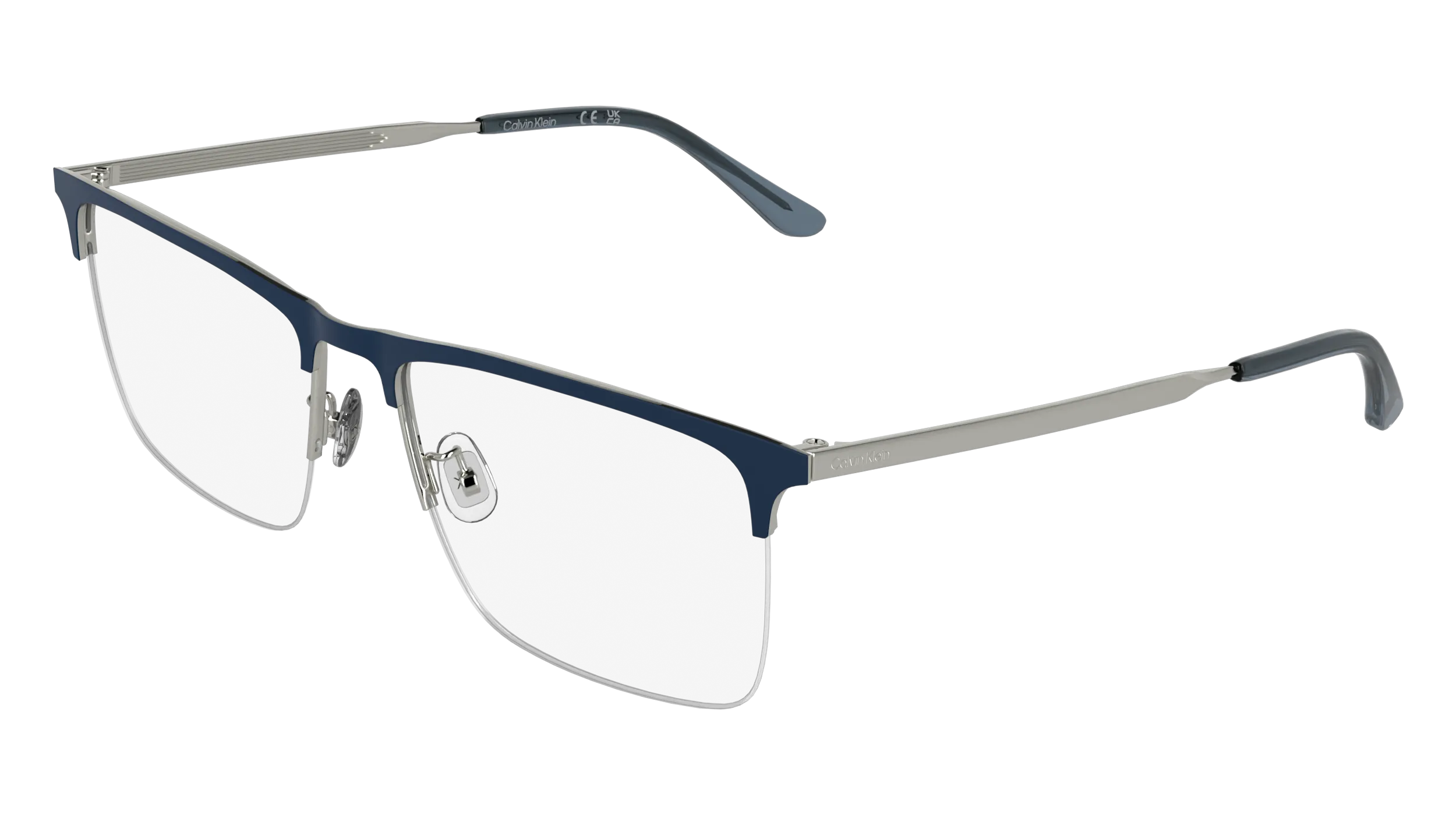 Calvin Klein CK26104 400 Montature da vista Metallo Blu Squadrata Normale - immagine 1