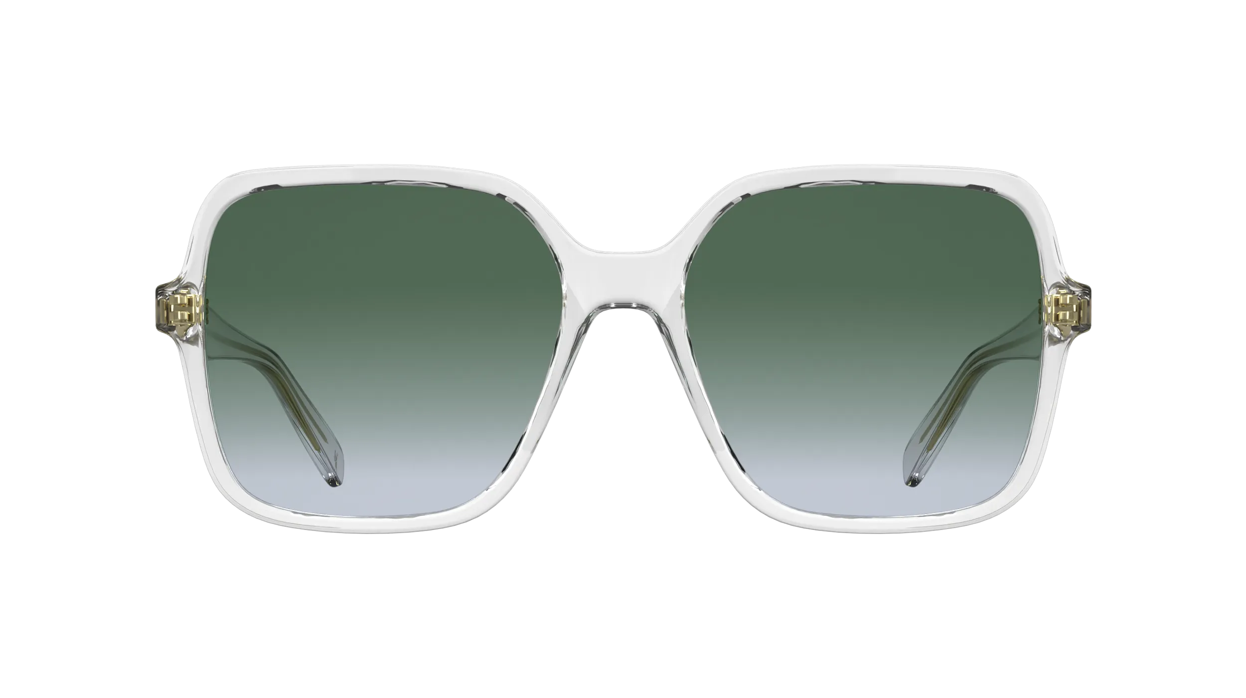 LONGCHAMP LO808S 900 Occhiali da sole Acetato Verde Squadrata Normale - immagine 2