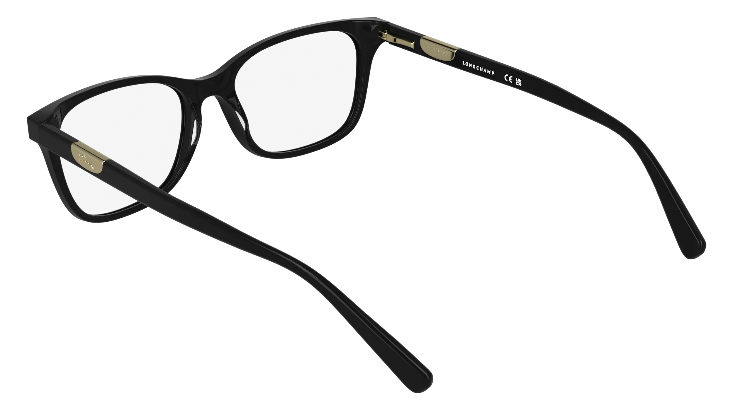 LONGCHAMP LO2797 001 Montature da vista Acetato Nero Squadrata Normale - immagine 4