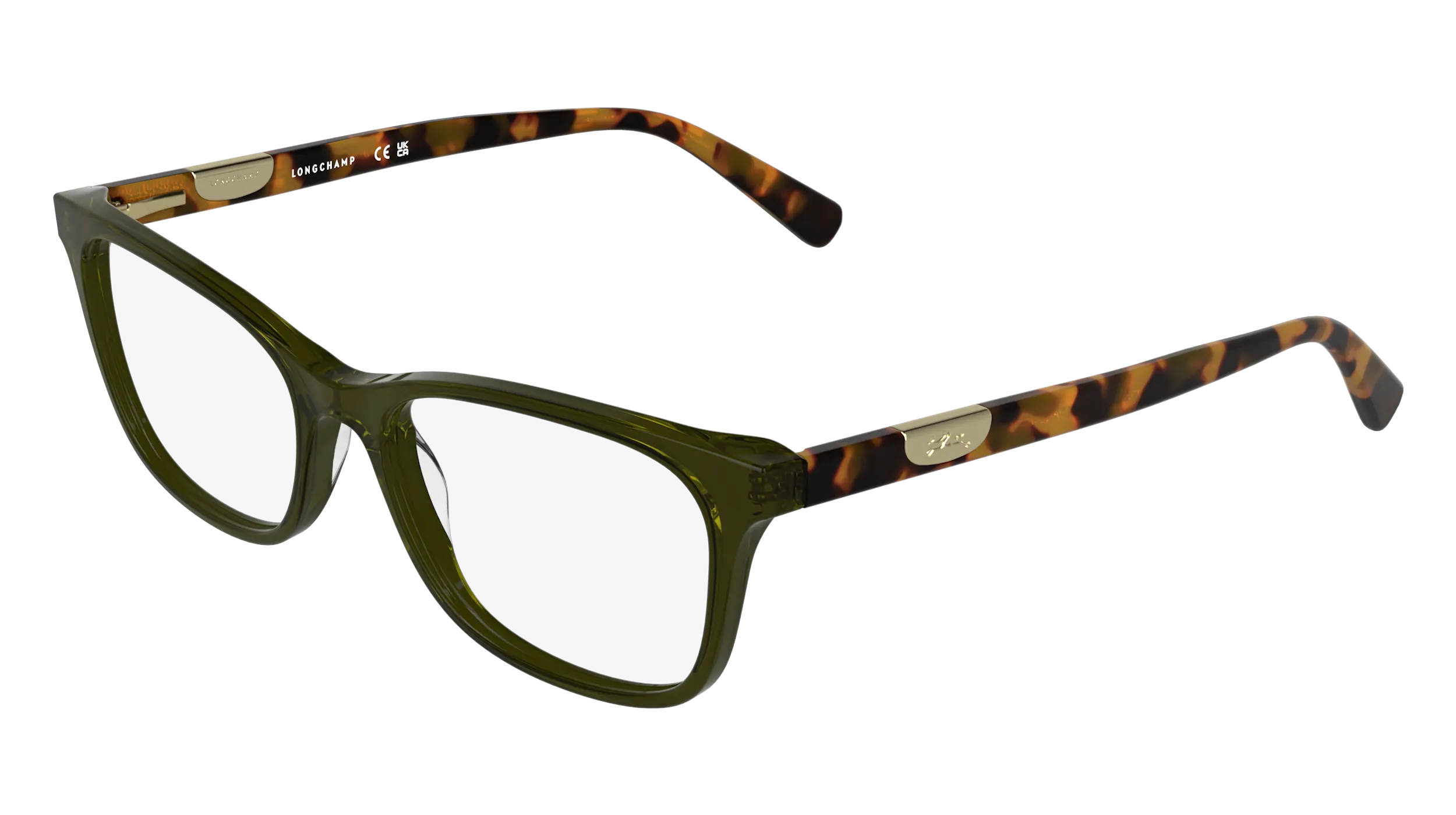 LONGCHAMP LO2797 319 Montature da vista Acetato Verde Squadrata Normale - immagine 1