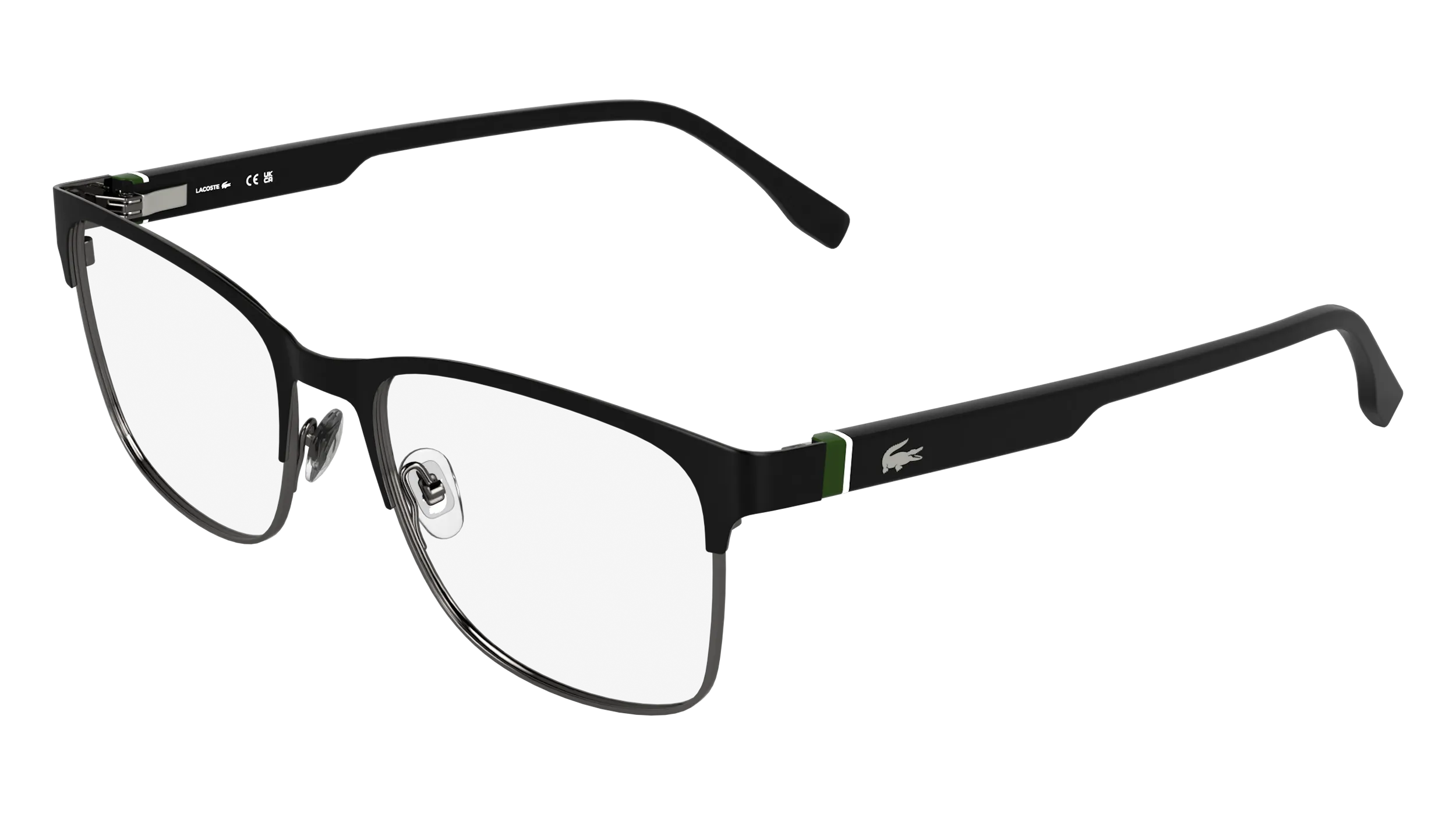 Lacoste L2319 002 Montature da vista Metallo Nero Squadrata Normale - immagine 1