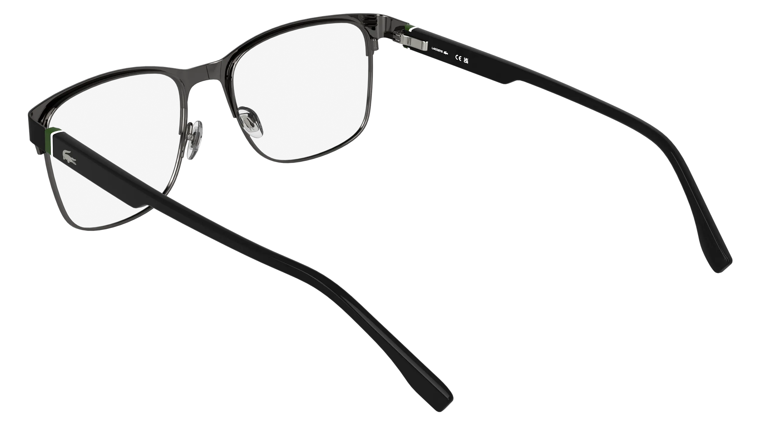 Lacoste L2319 002 Montature da vista Metallo Nero Squadrata Normale - immagine 4