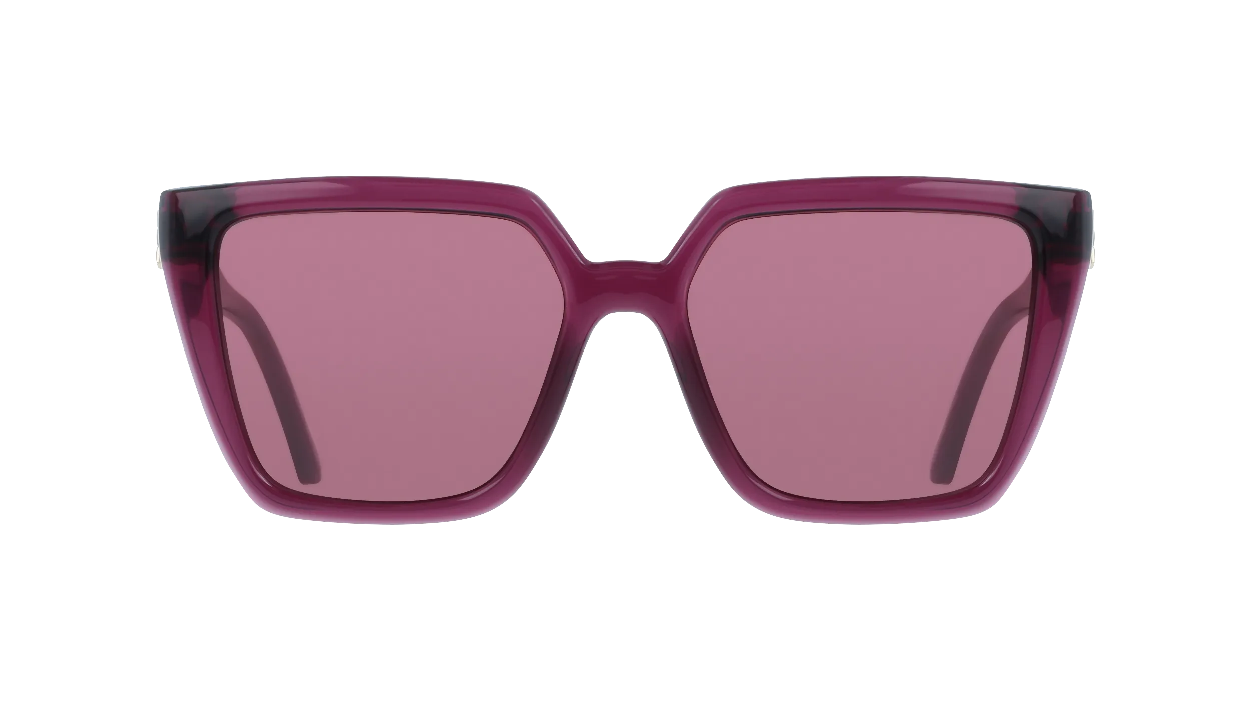 Ferragamo SF2058SE 612 Occhiali da sole Bordeaux Viola Squadrata Normale - immagine 2