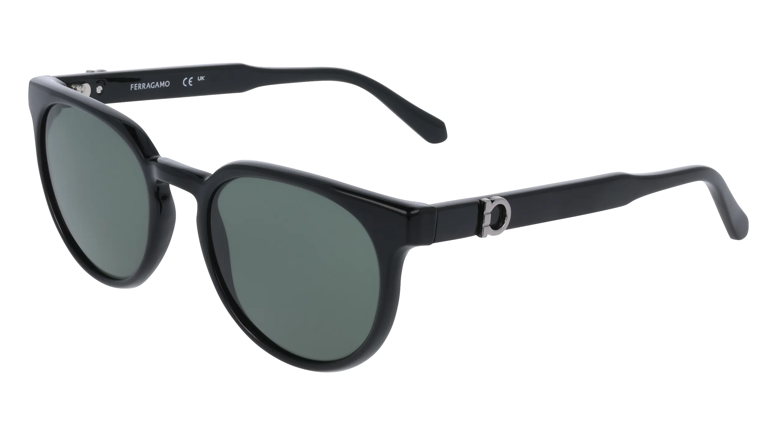 Ferragamo SF2059SE 1 Occhiali da sole Nero Geometrica Normale - immagine 1