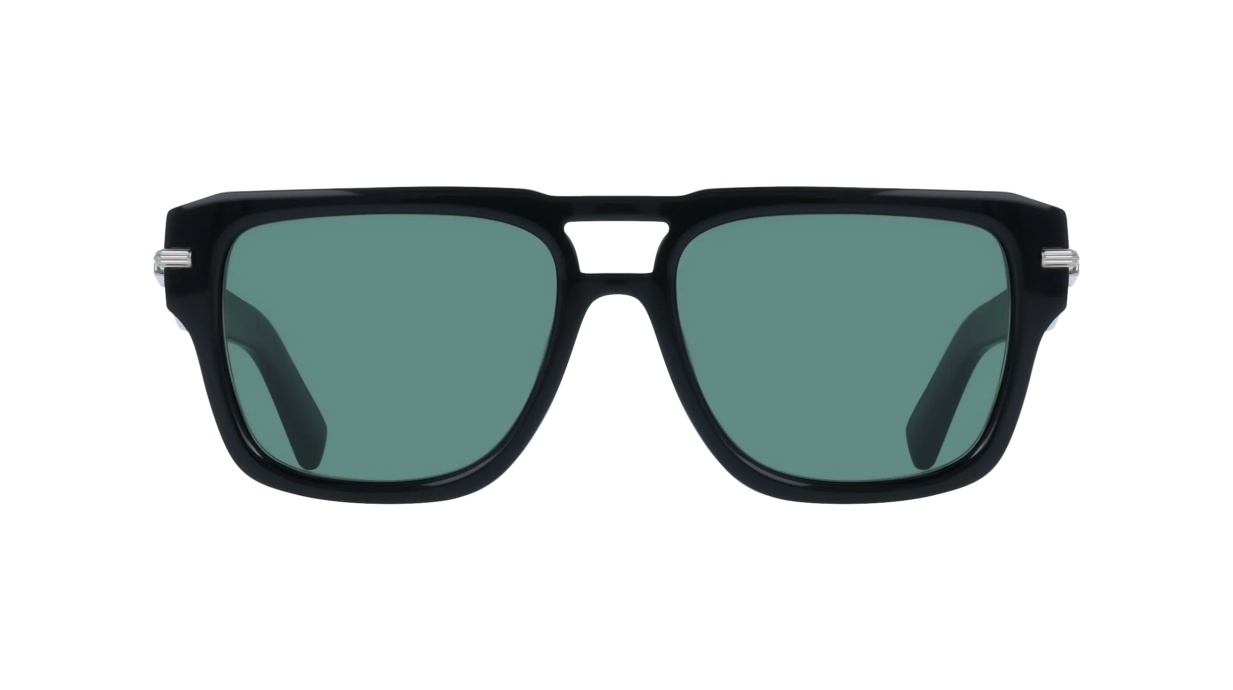 Ferragamo SF2070S 1 Occhiali da sole Acetato Nero Squadrata Normale - immagine 2