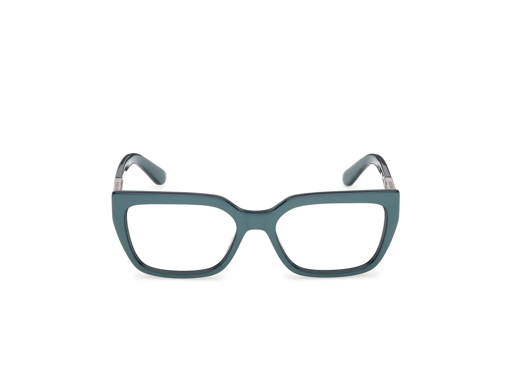 Guess by Marciano GM50064 87 Montature da vista Acetato Turchese Squadrata Normale - immagine 2