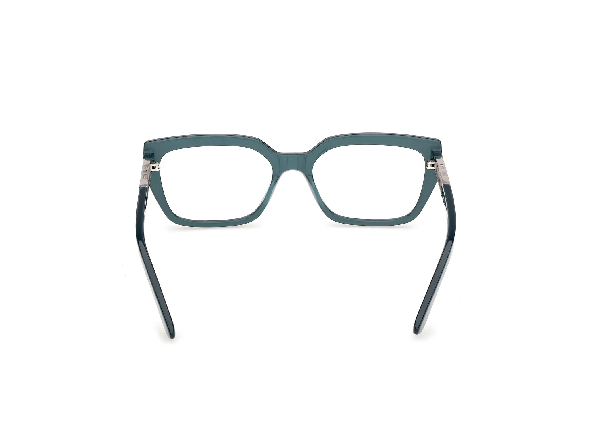 Guess by Marciano GM50064 87 Montature da vista Acetato Turchese Squadrata Normale - immagine 4