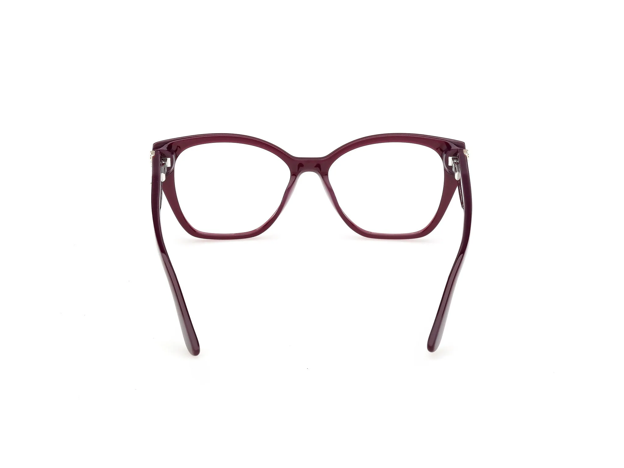 Guess by Marciano GM50063 71 Montature da vista Acetato Bordeaux Cat Eye Normale - immagine 4