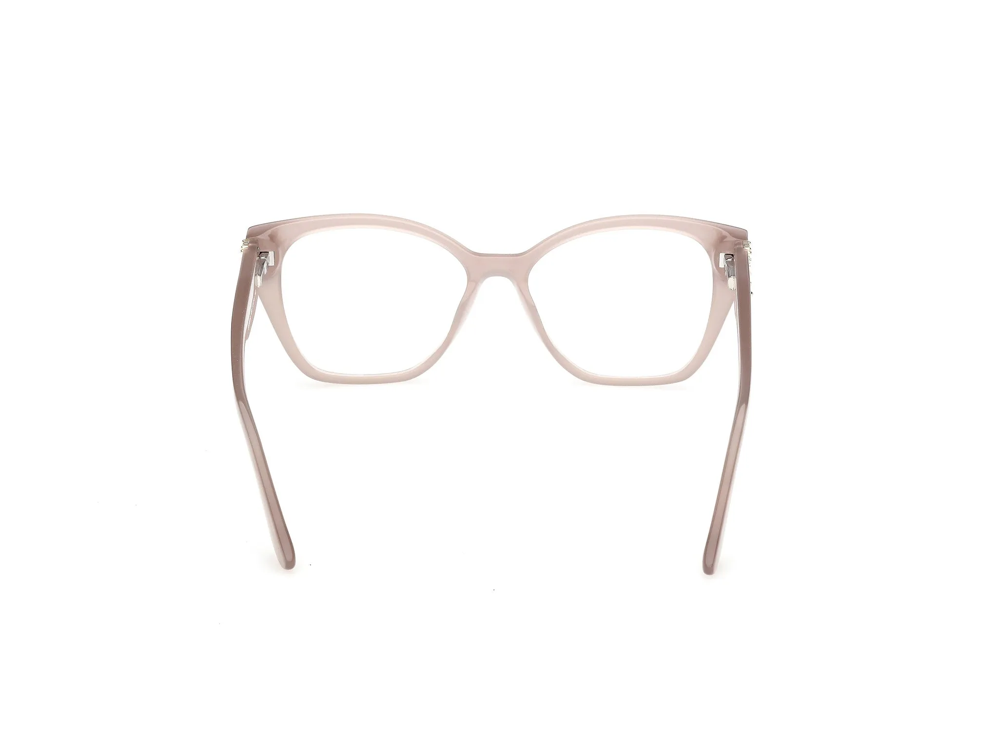 Guess by Marciano GM50063 59 Montature da vista Acetato Beige Cat Eye Normale - immagine 4