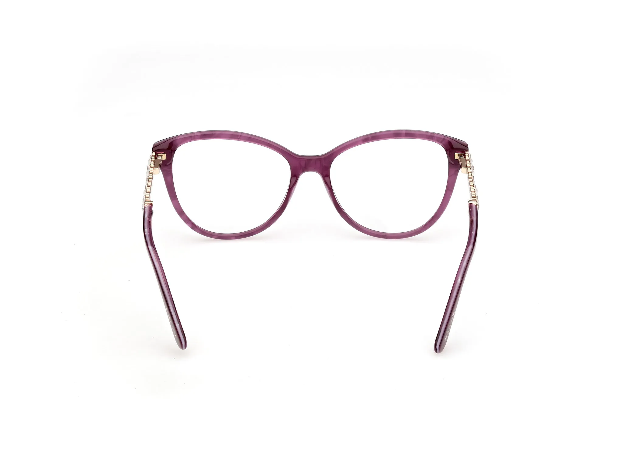 Guess by Marciano GM50060 83 Montature da vista Acetato Viola Cat Eye Normale - immagine 4