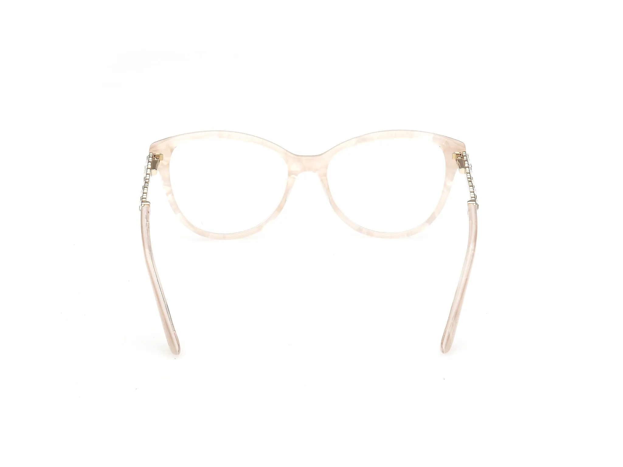 Guess by Marciano GM50060 59 Montature da vista Acetato Beige Cat Eye Normale - immagine 4