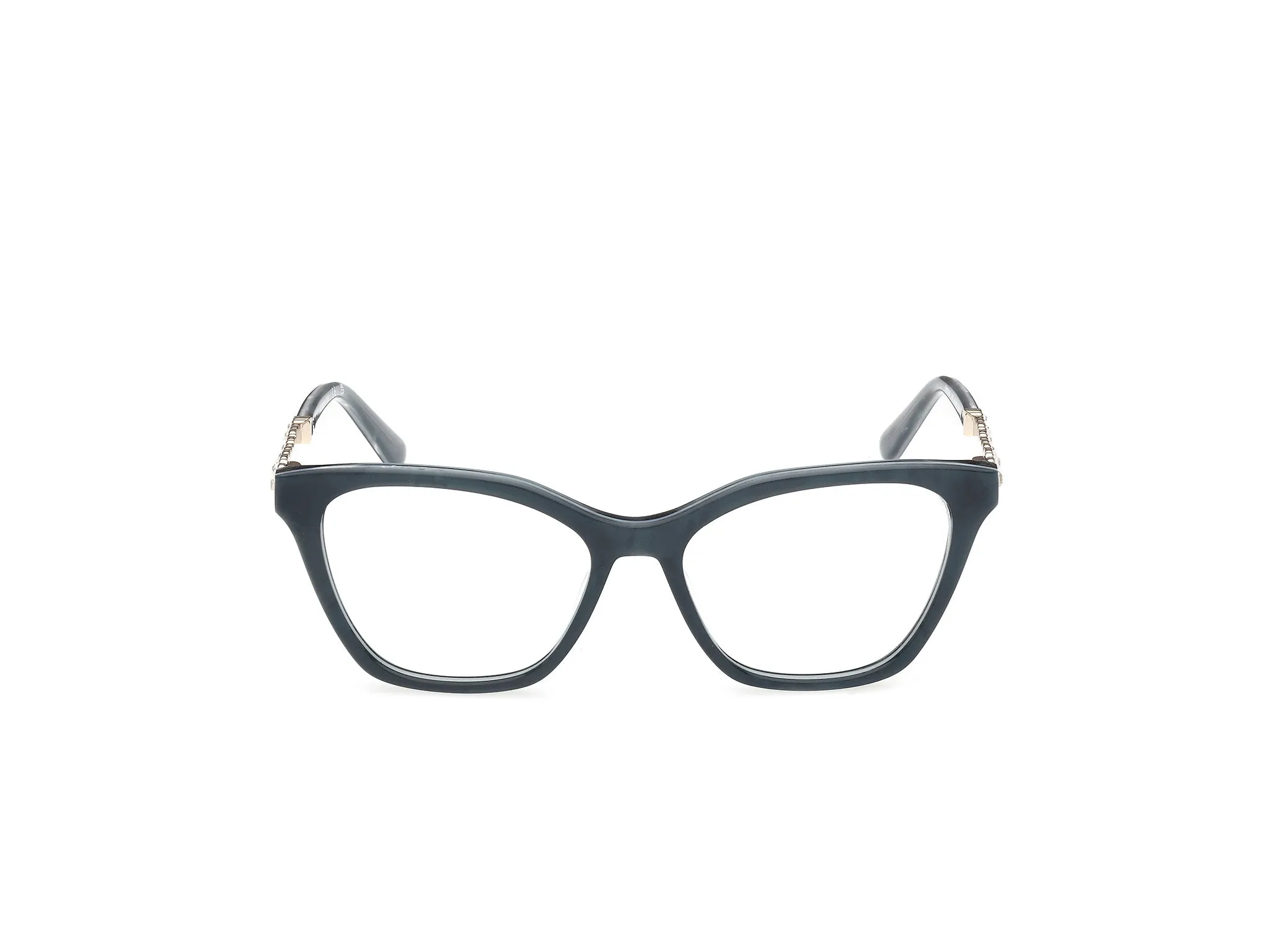 Guess by Marciano GM50059 89 Montature da vista Acetato Turchese Squadrata Normale - immagine 2