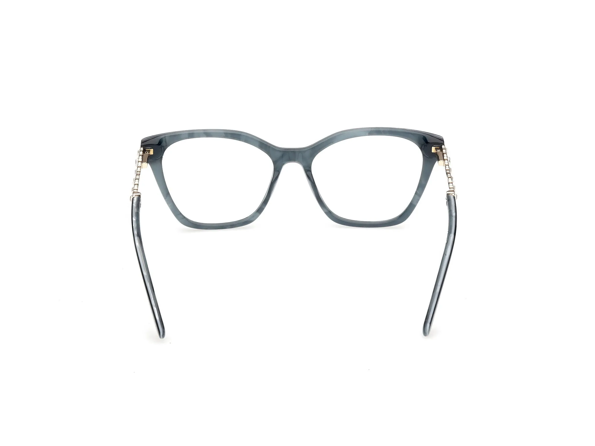 Guess by Marciano GM50059 89 Montature da vista Acetato Turchese Squadrata Normale - immagine 4