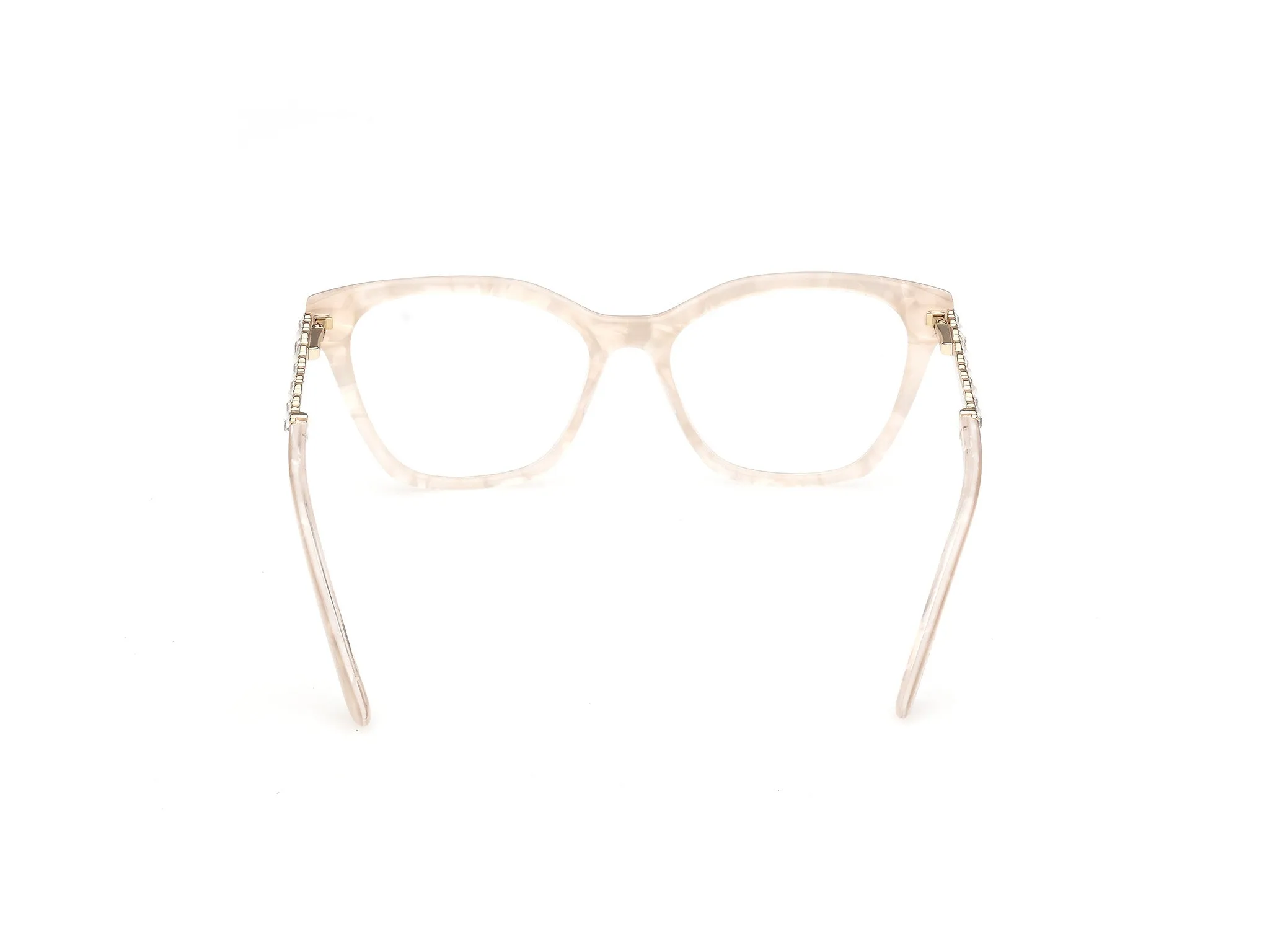 Guess by Marciano GM50059 59 Montature da vista Acetato Beige Squadrata Normale - immagine 4