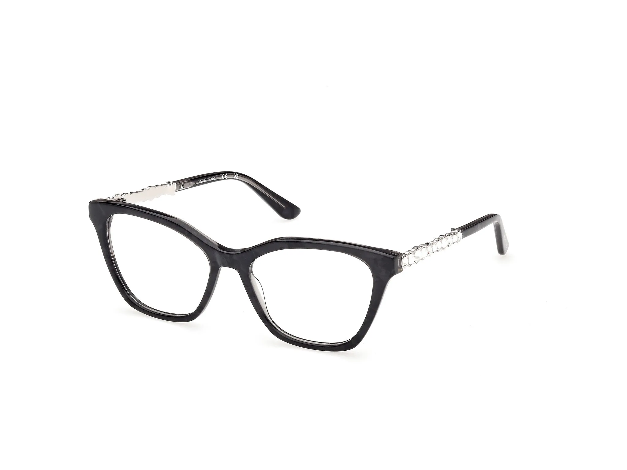 Guess by Marciano GM50059 5 Montature da vista Acetato Nero Squadrata Normale - immagine 1