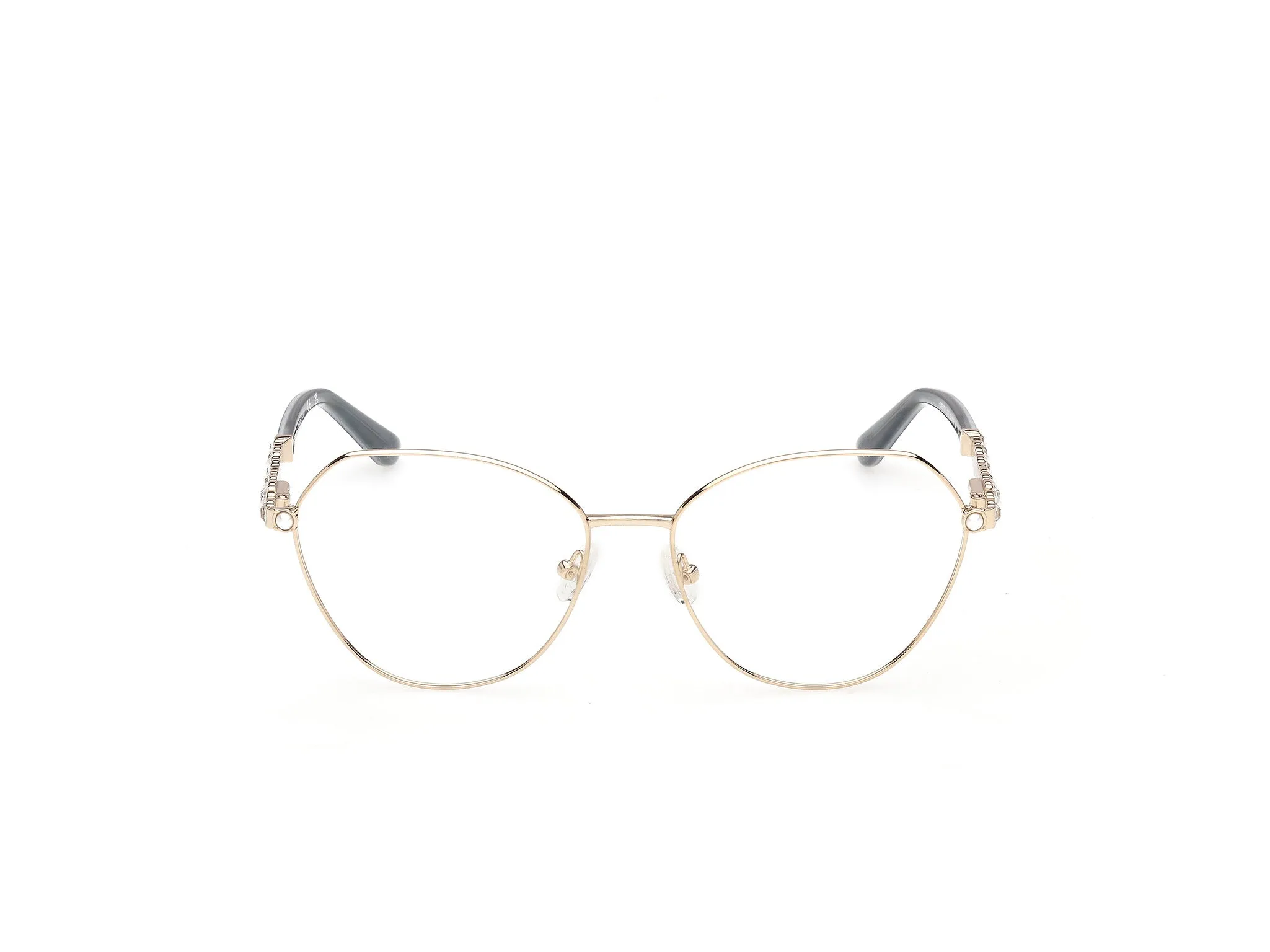 Guess by Marciano GM50056 33 Montature da vista Metallo Oro Rotonda Normale - immagine 2