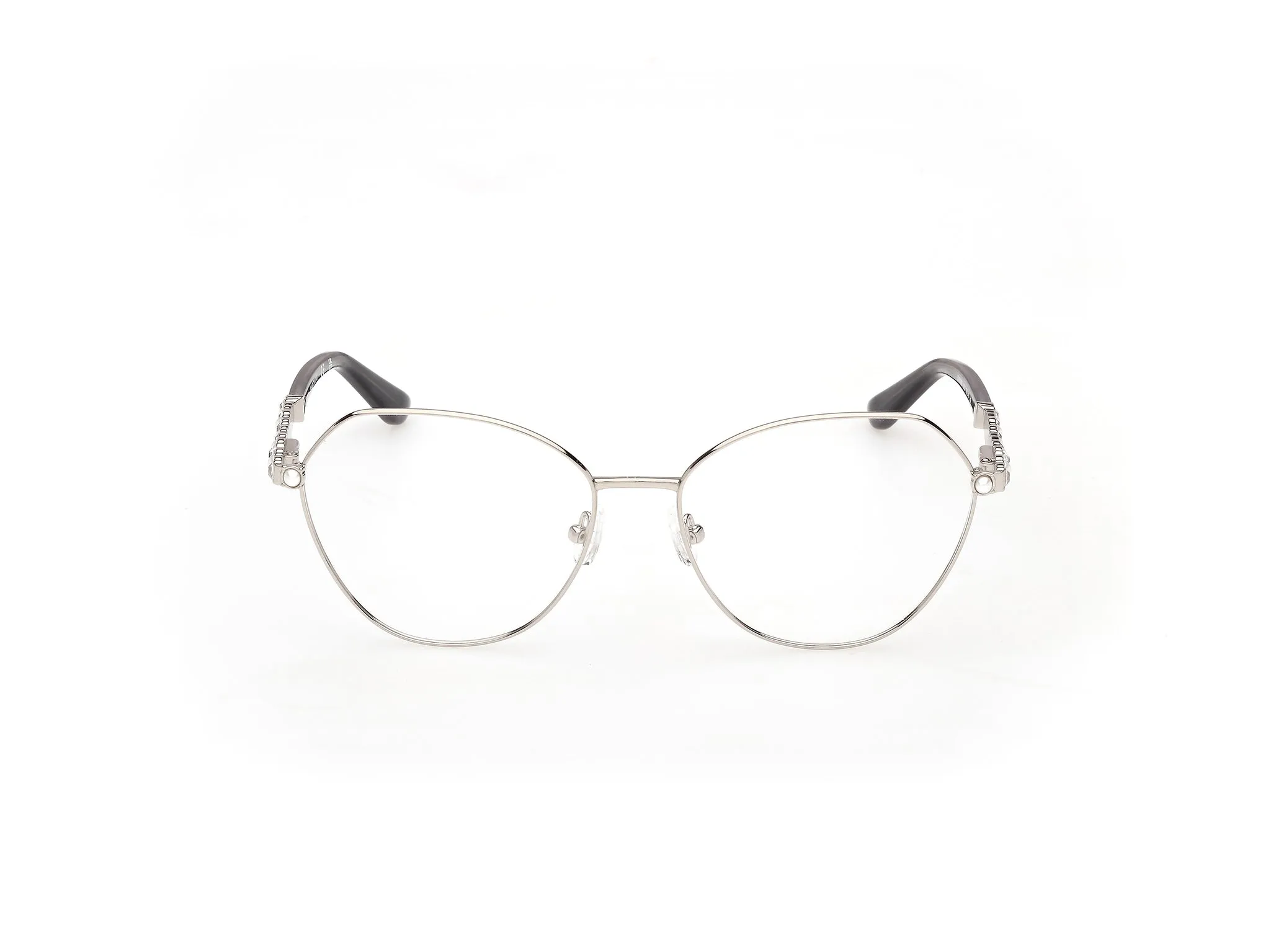 Guess by Marciano GM50056 10 Montature da vista Metallo Grigio Rotonda Normale - immagine 2