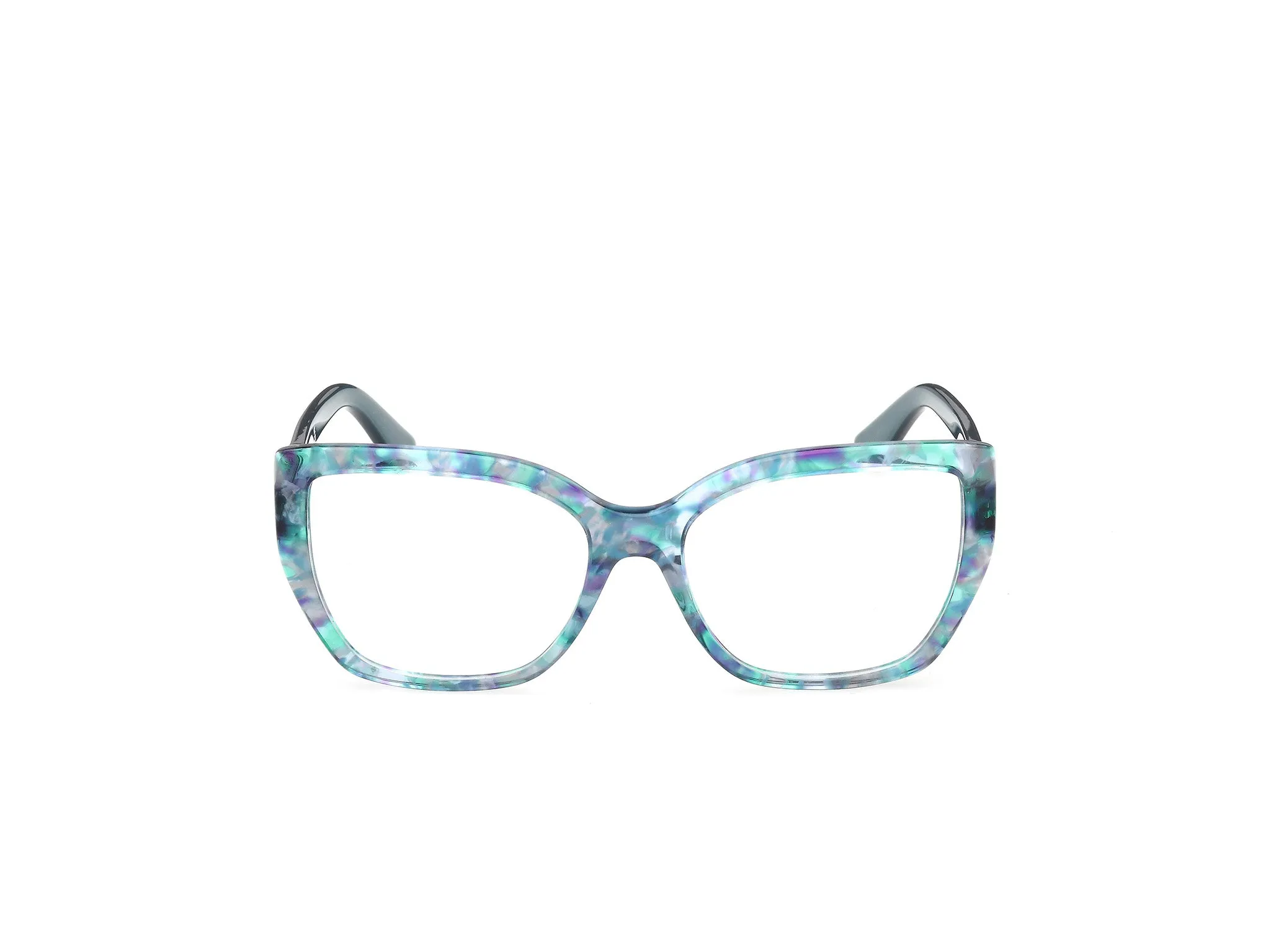 Guess by Marciano GM50055 89 Montature da vista Acetato Havana Squadrata Normale - immagine 2