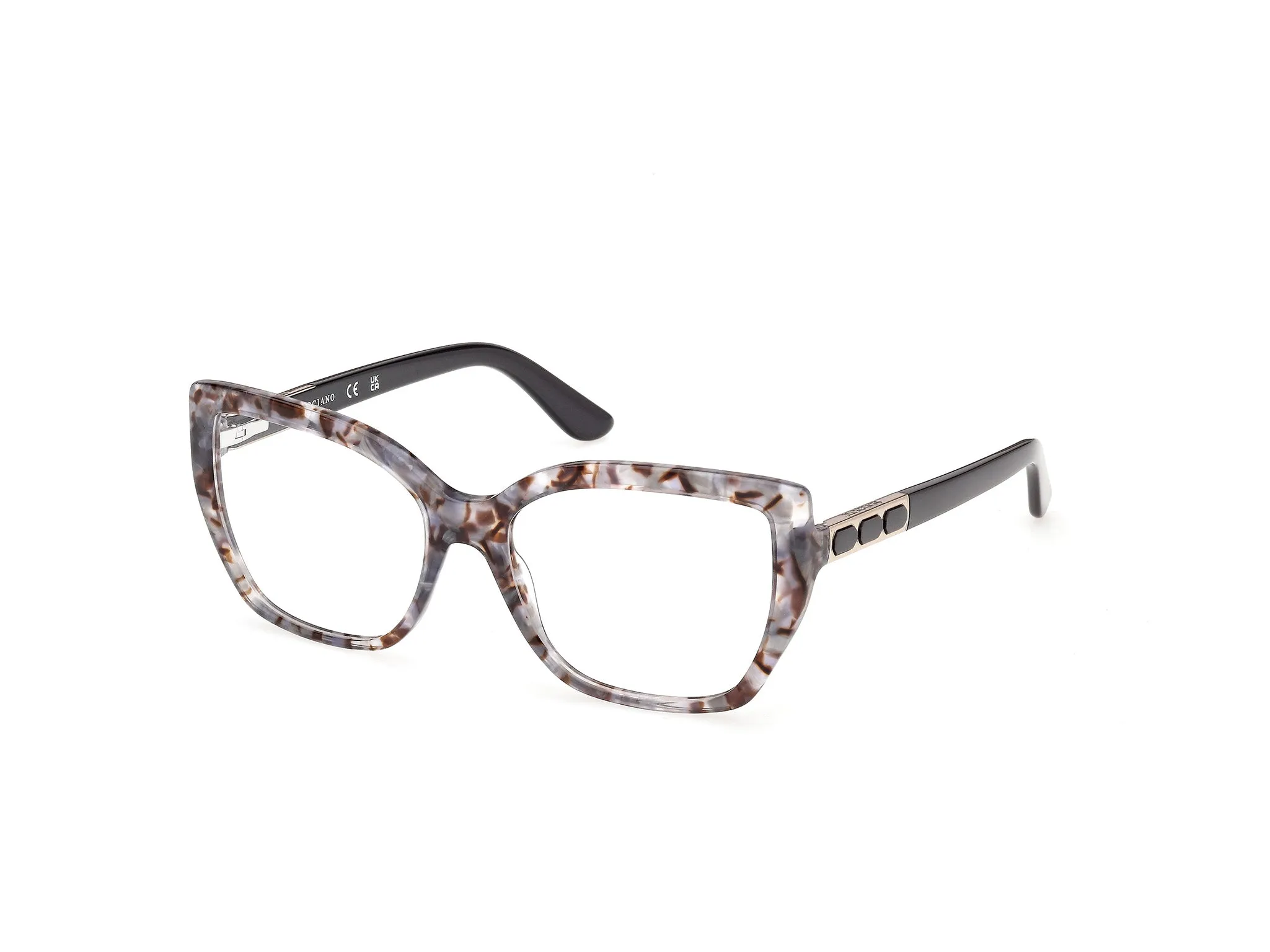 Guess by Marciano GM50055 20 Montature da vista Acetato Grigio Squadrata Normale - immagine 1