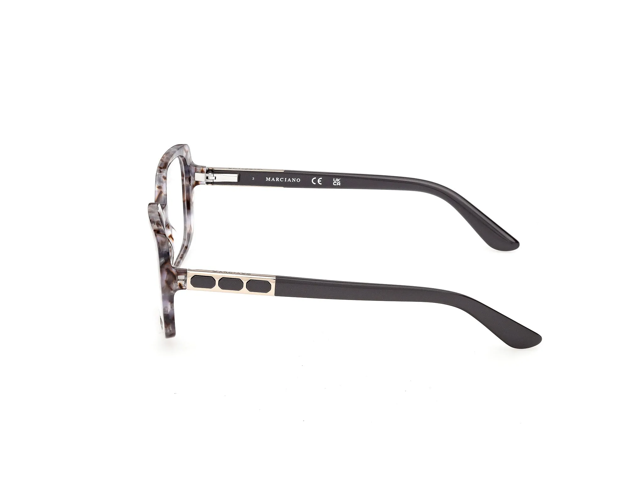 Guess by Marciano GM50054 20 Montature da vista Acetato Grigio Squadrata Normale - immagine 3