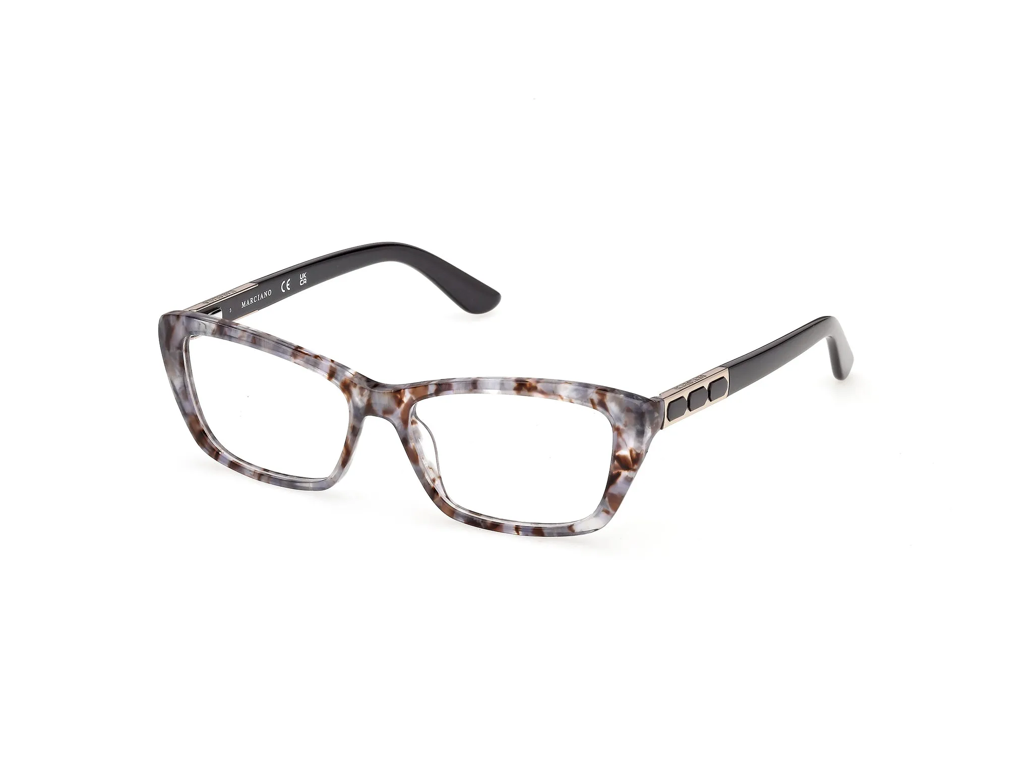 Guess by Marciano GM50053 20 Montature da vista Acetato Grigio Squadrata Normale - immagine 1