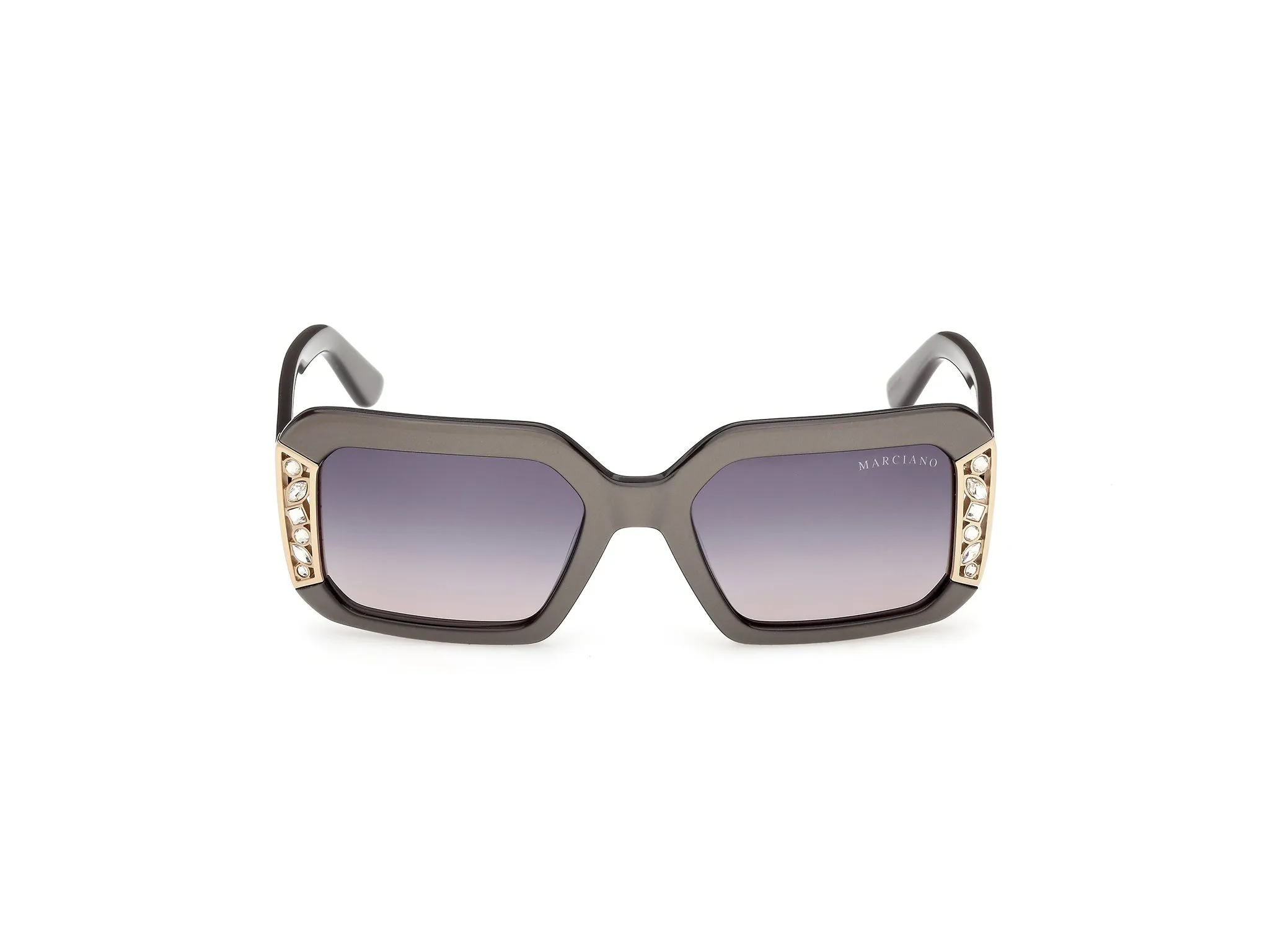 Guess by Marciano GM00042 20B Occhiali da sole Acetato Grigio Fumo Geometrica Normale - immagine 2