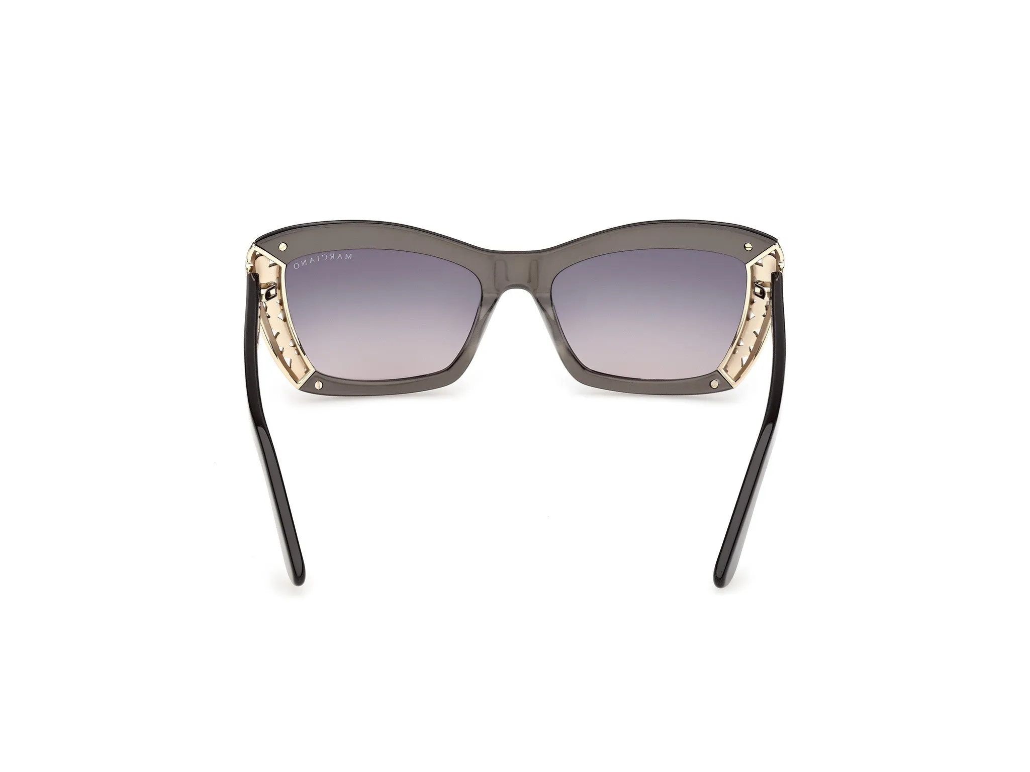 Guess by Marciano GM00041 20B Occhiali da sole Acetato Grigio Fumo Squadrata Normale - immagine 4