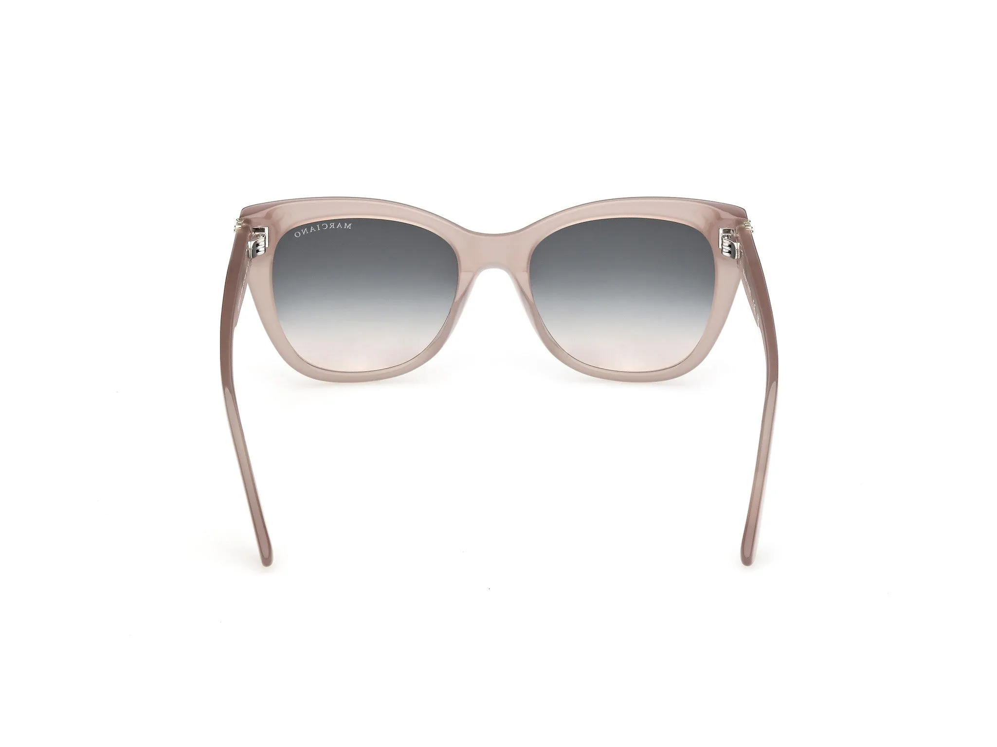 Guess by Marciano GM00040 59W Occhiali da sole Acetato Beige Blu Squadrata Normale - immagine 4