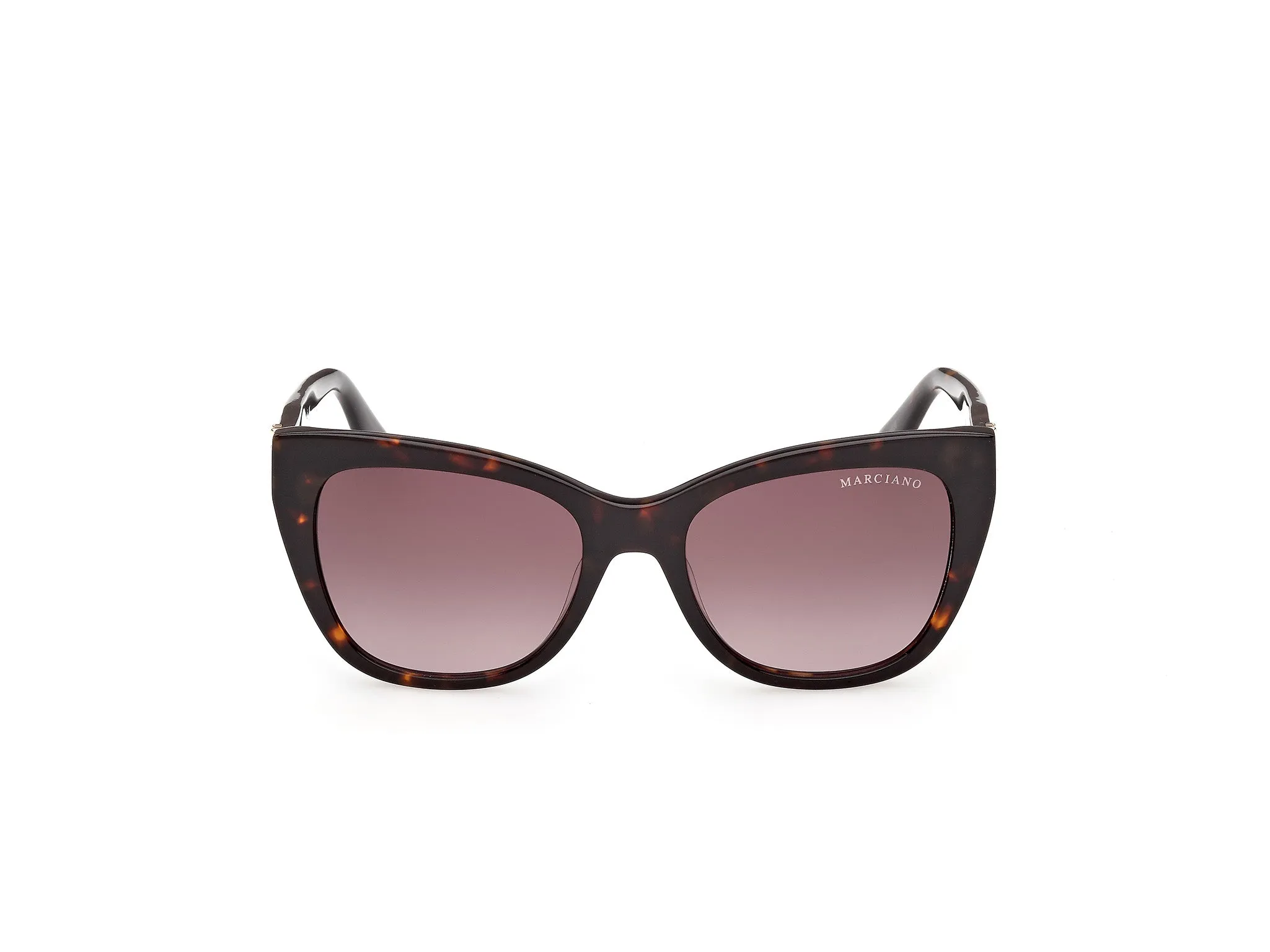 Guess by Marciano GM00040 52F Occhiali da sole Acetato Havana Marrone Squadrata Normale - immagine 2
