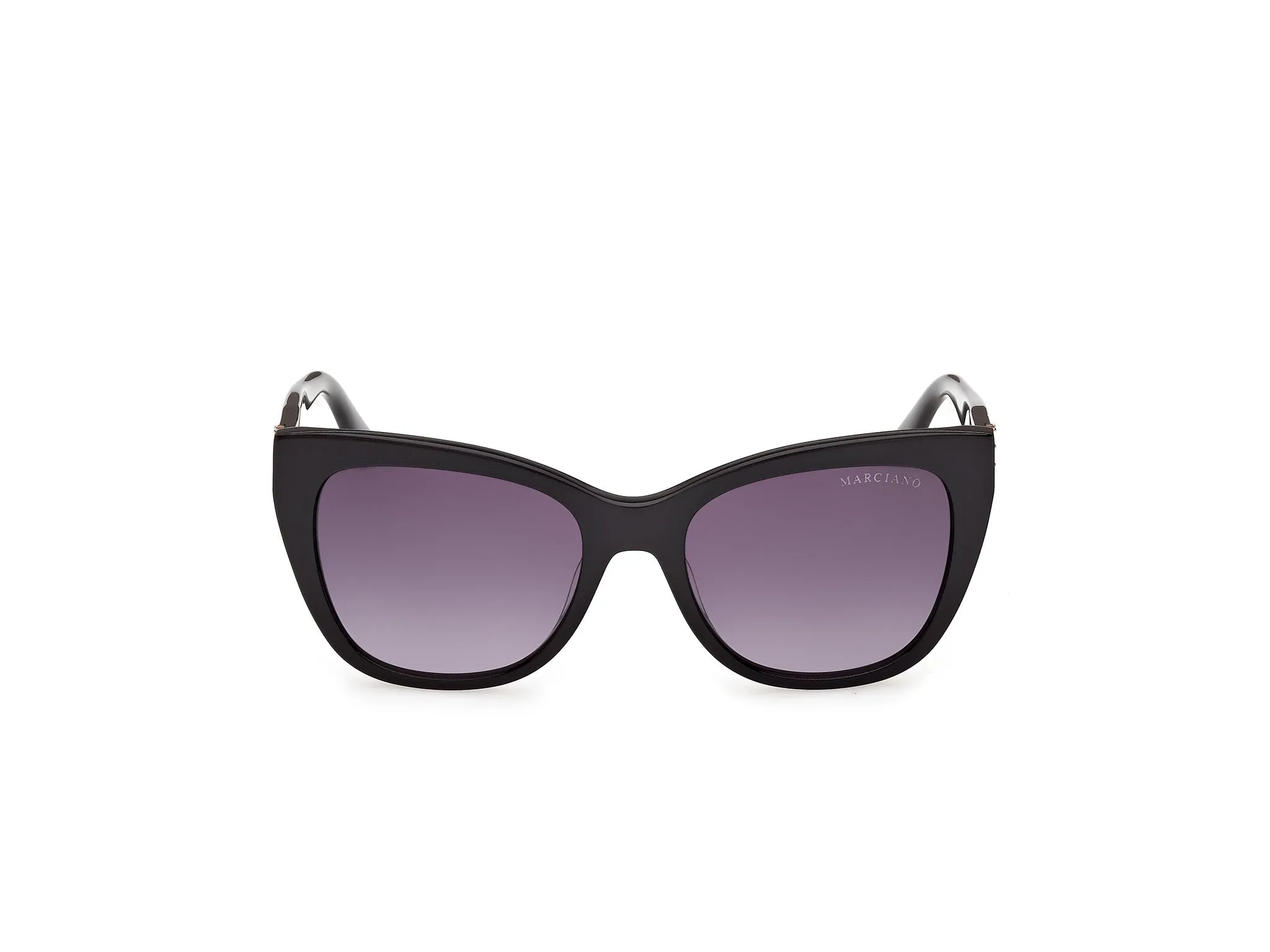 Guess by Marciano GM00040 01B Occhiali da sole Acetato Nero Fumo Squadrata Normale - immagine 2