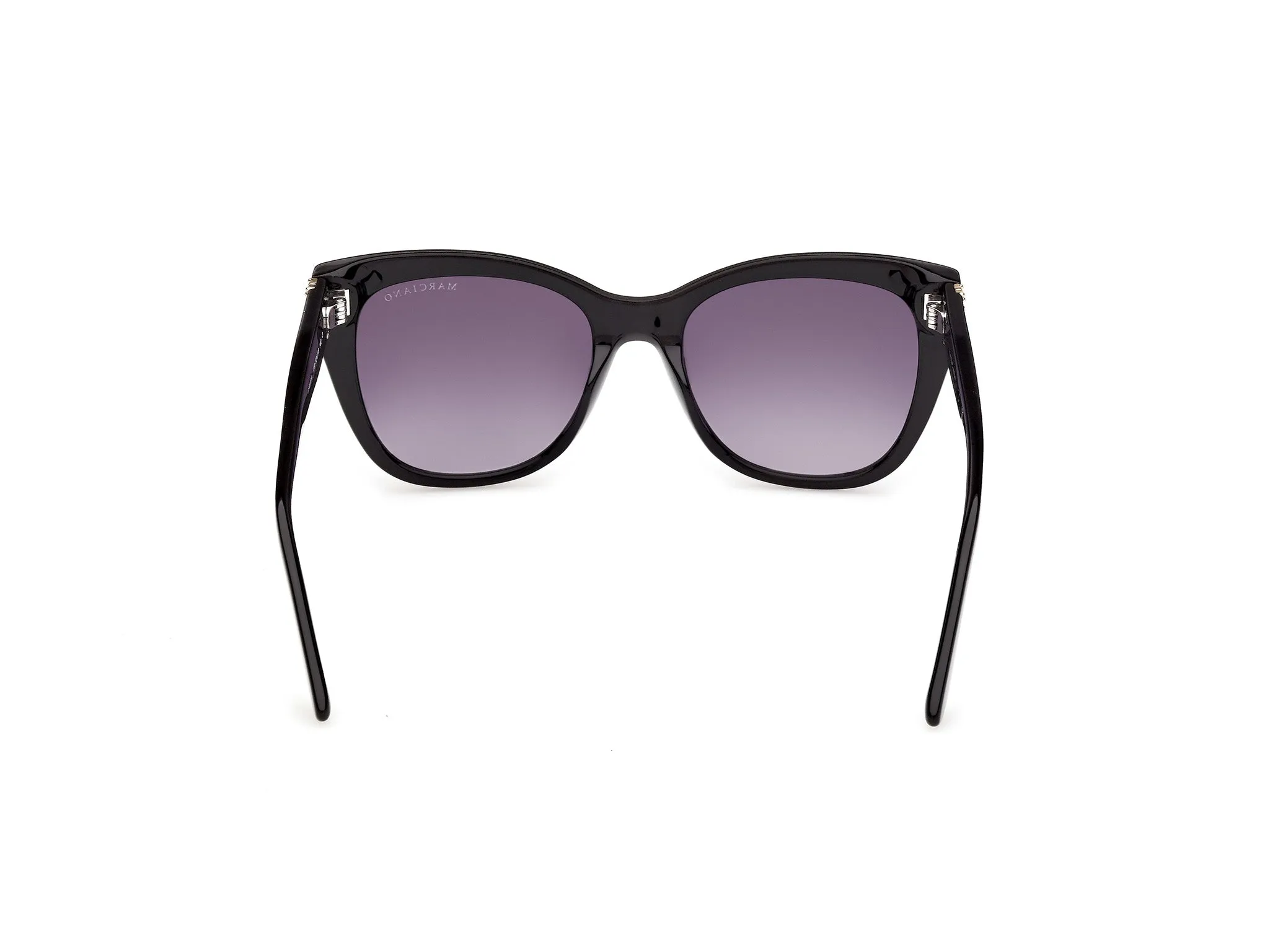 Guess by Marciano GM00040 01B Occhiali da sole Acetato Nero Fumo Squadrata Normale - immagine 4