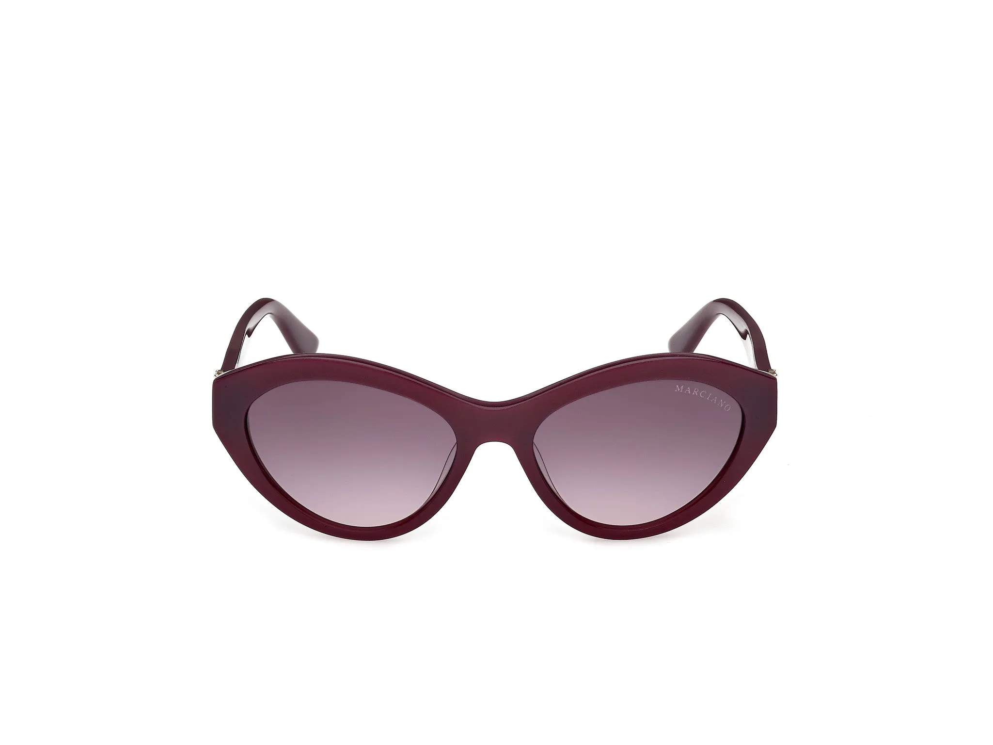 Guess by Marciano GM00039 71T Occhiali da sole Acetato Bordeaux Bordeaux Cat Eye Normale - immagine 2