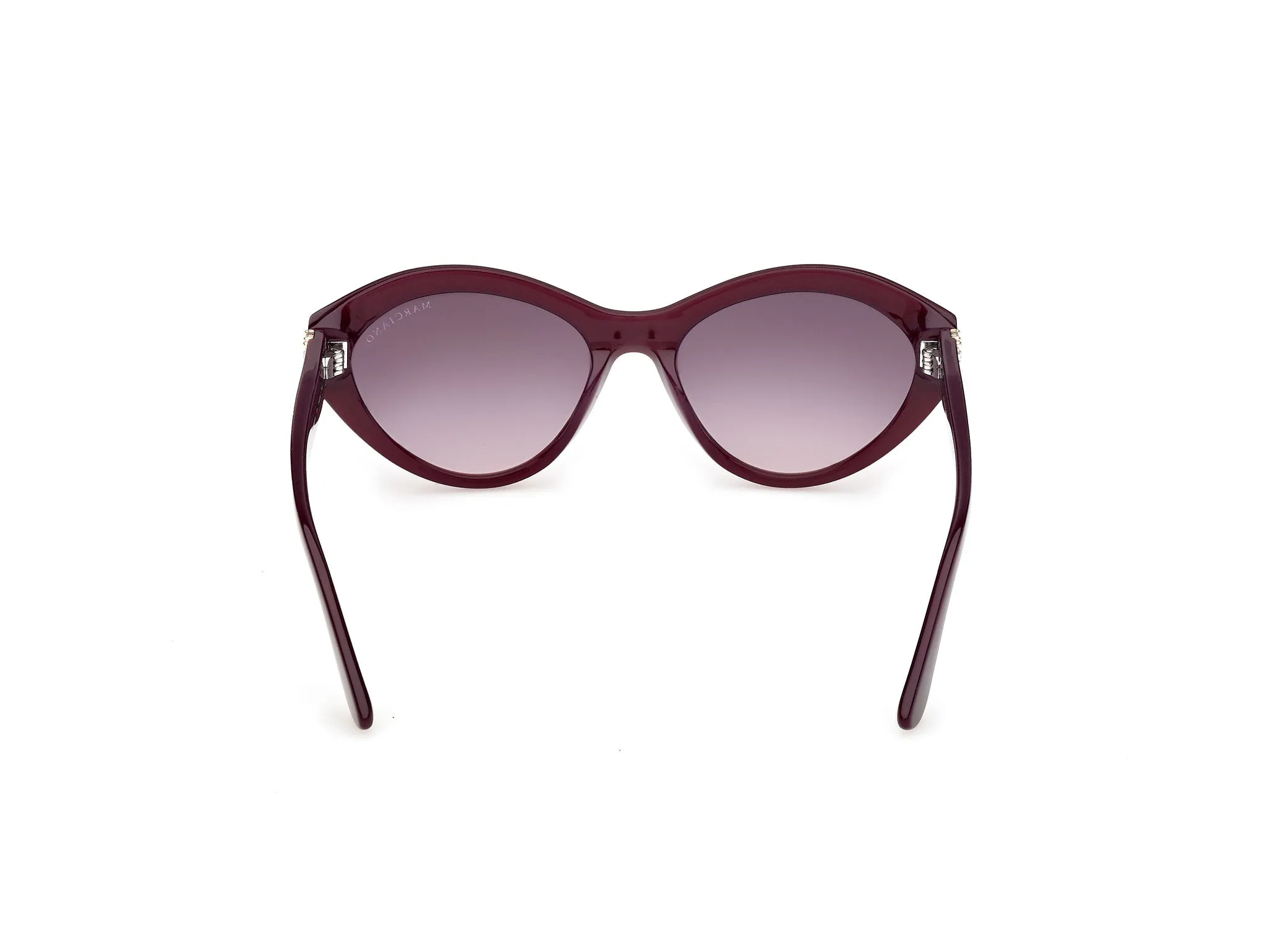 Guess by Marciano GM00039 71T Occhiali da sole Acetato Bordeaux Bordeaux Cat Eye Normale - immagine 4