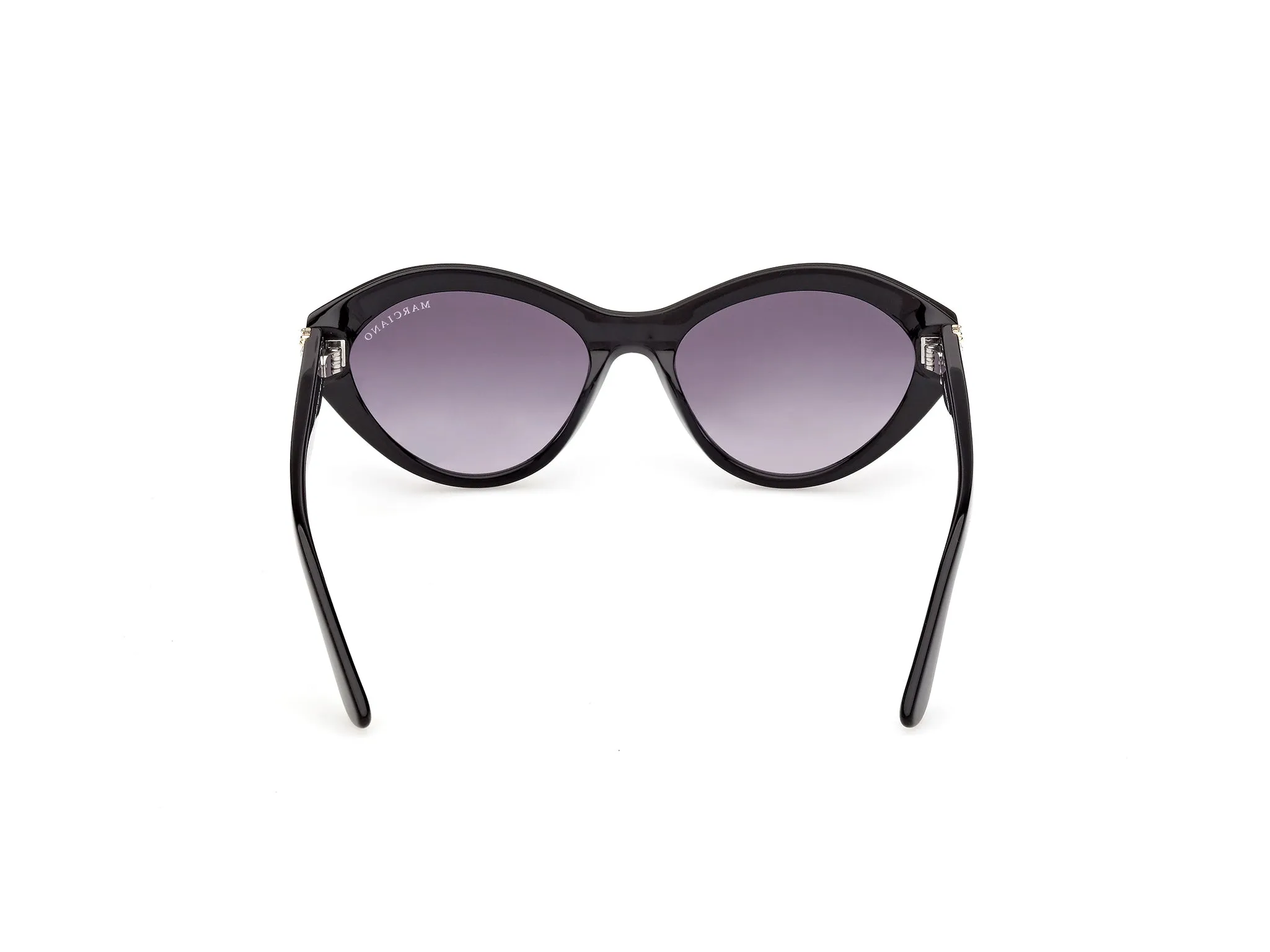 Guess by Marciano GM00039 01B Occhiali da sole Acetato Nero Fumo Cat Eye Normale - immagine 4