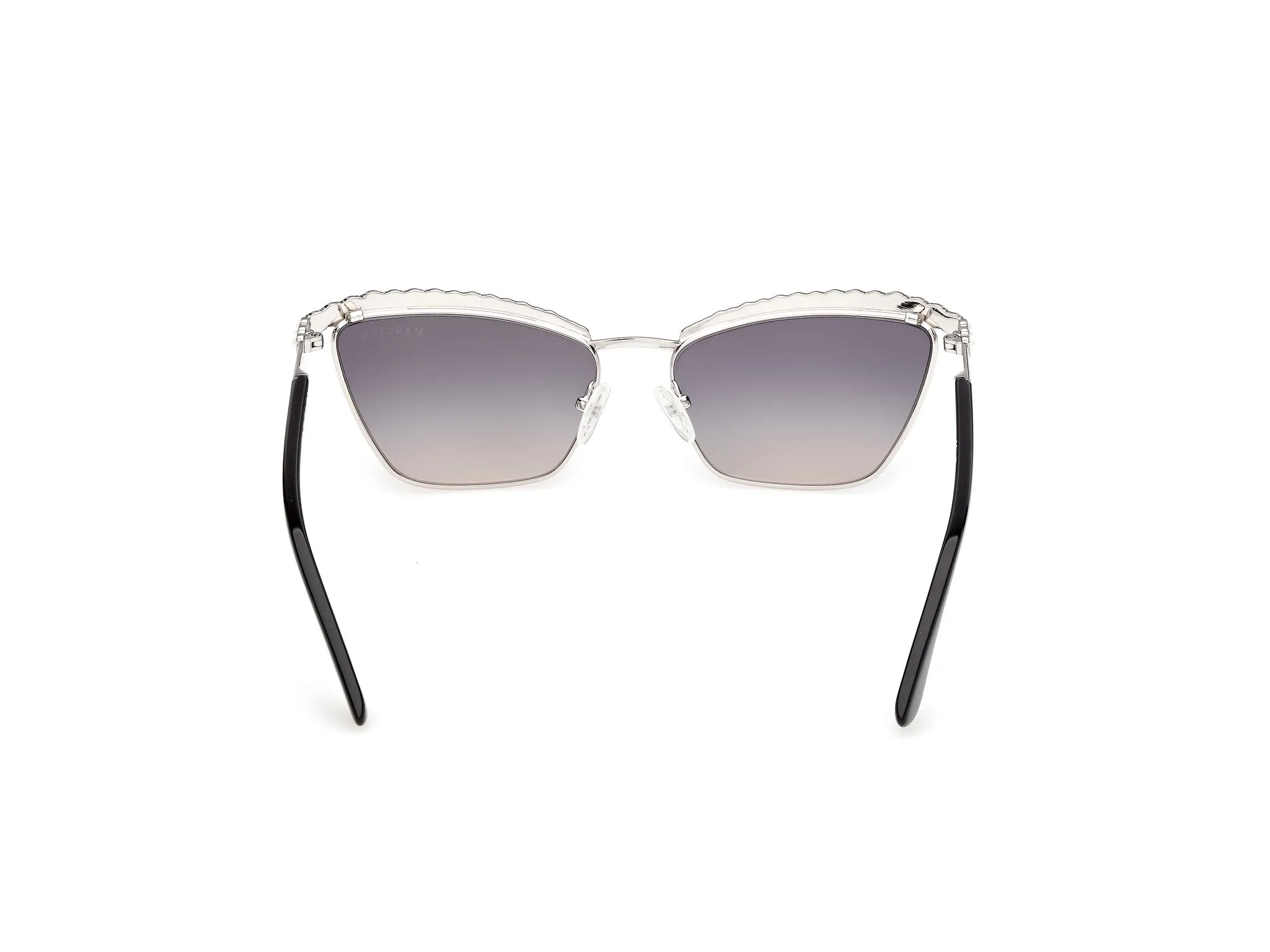 Guess by Marciano GM00038 10W Occhiali da sole Metallo Grigio Blu Cat Eye Normale - immagine 4