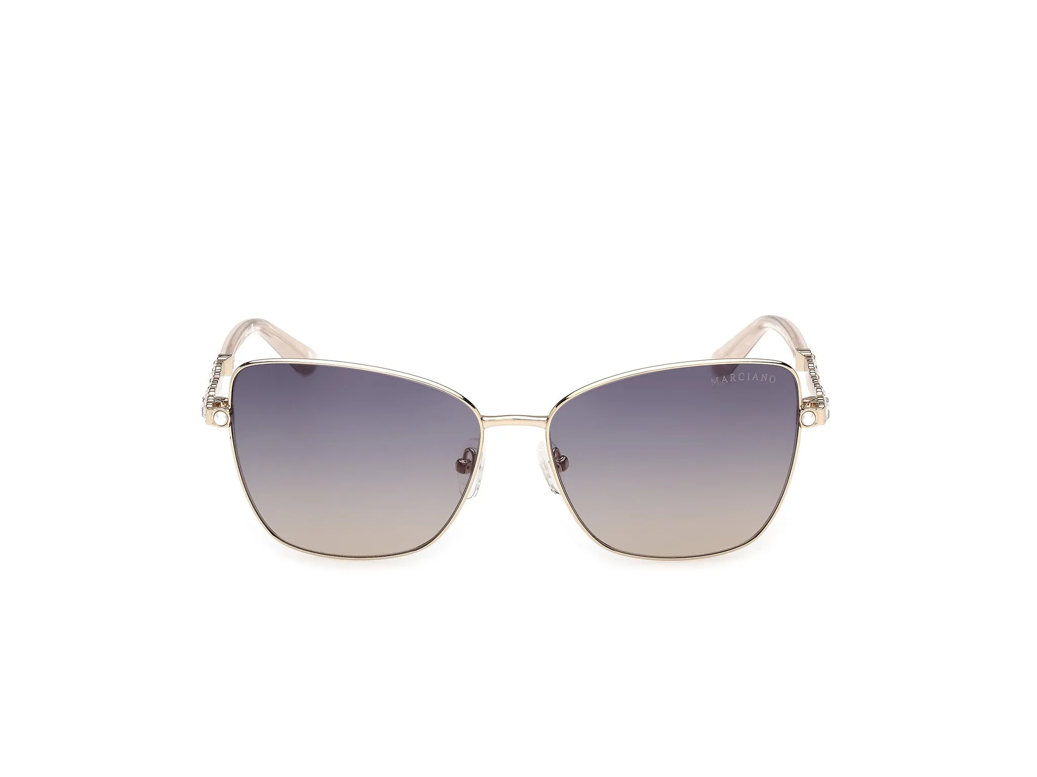 Guess by Marciano GM00037 33W Occhiali da sole Metallo Oro Blu Farfalla Normale - immagine 2