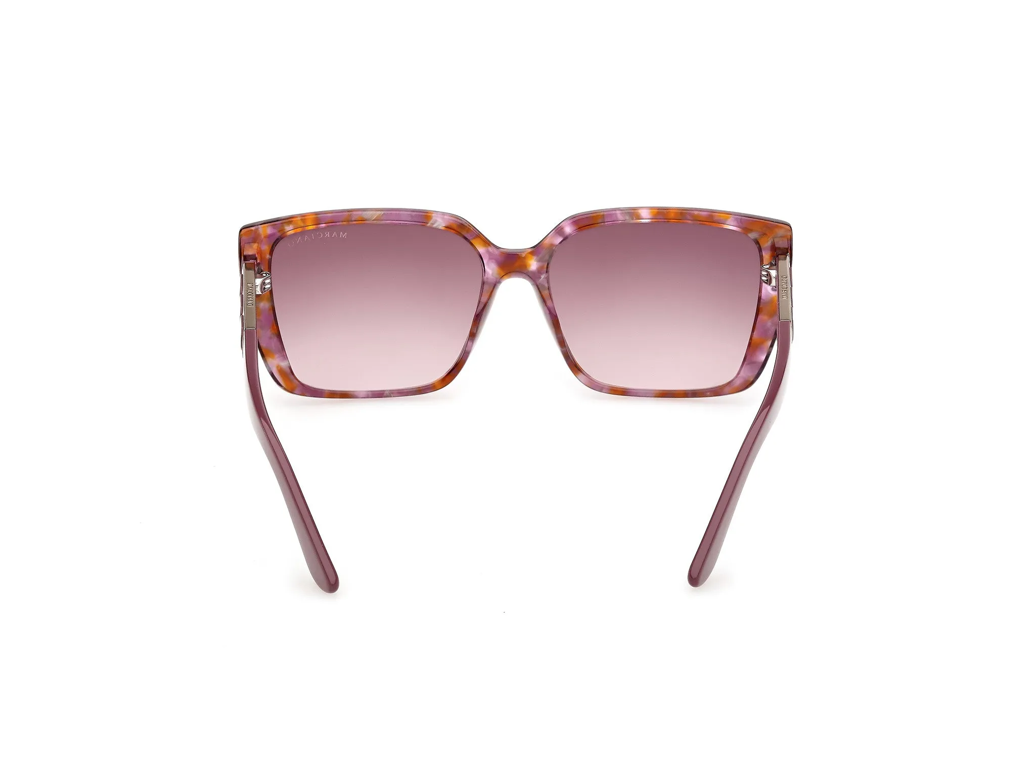 Guess by Marciano GM00035 83T Occhiali da sole Acetato Havana Bordeaux Squadrata Normale - immagine 4