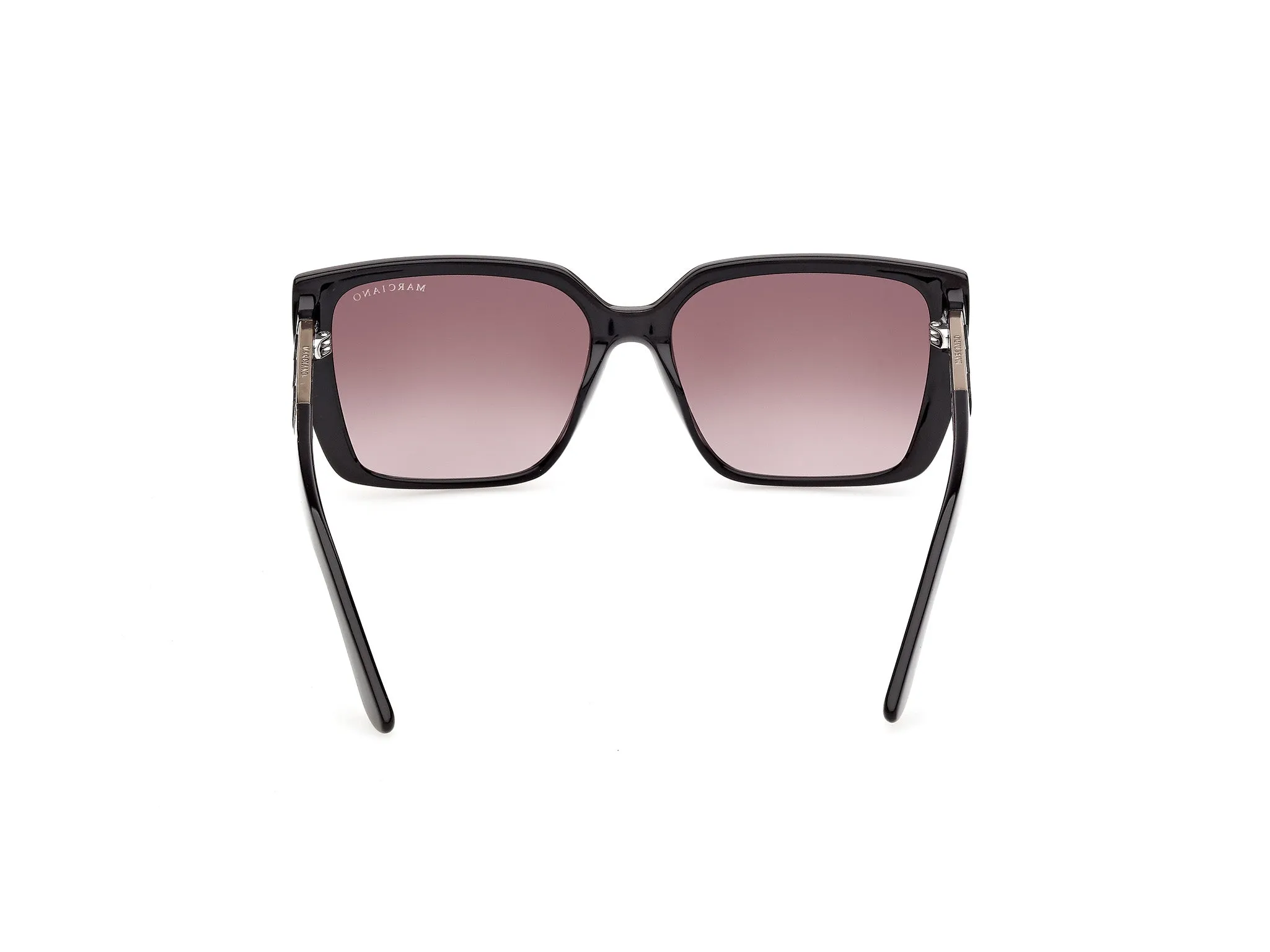 Guess by Marciano GM00035 01F Occhiali da sole Acetato Nero Marrone Squadrata Normale - immagine 4