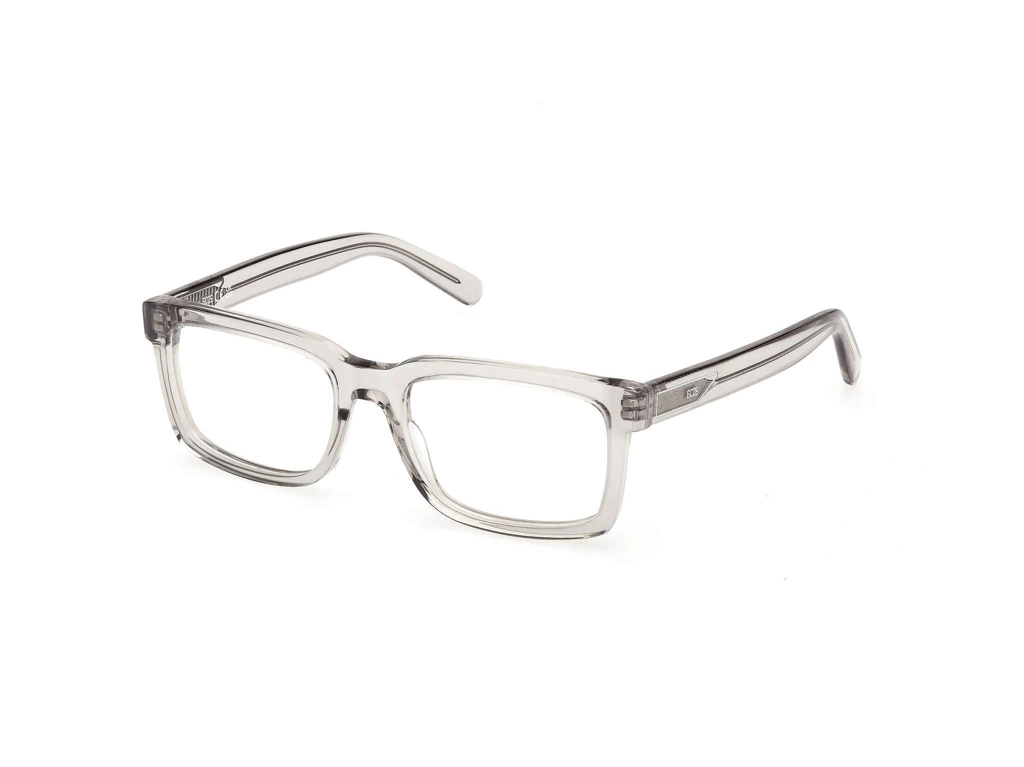 GCDS GD5055 20 Montature da vista Acetato Grigio Squadrata Normale - immagine 1