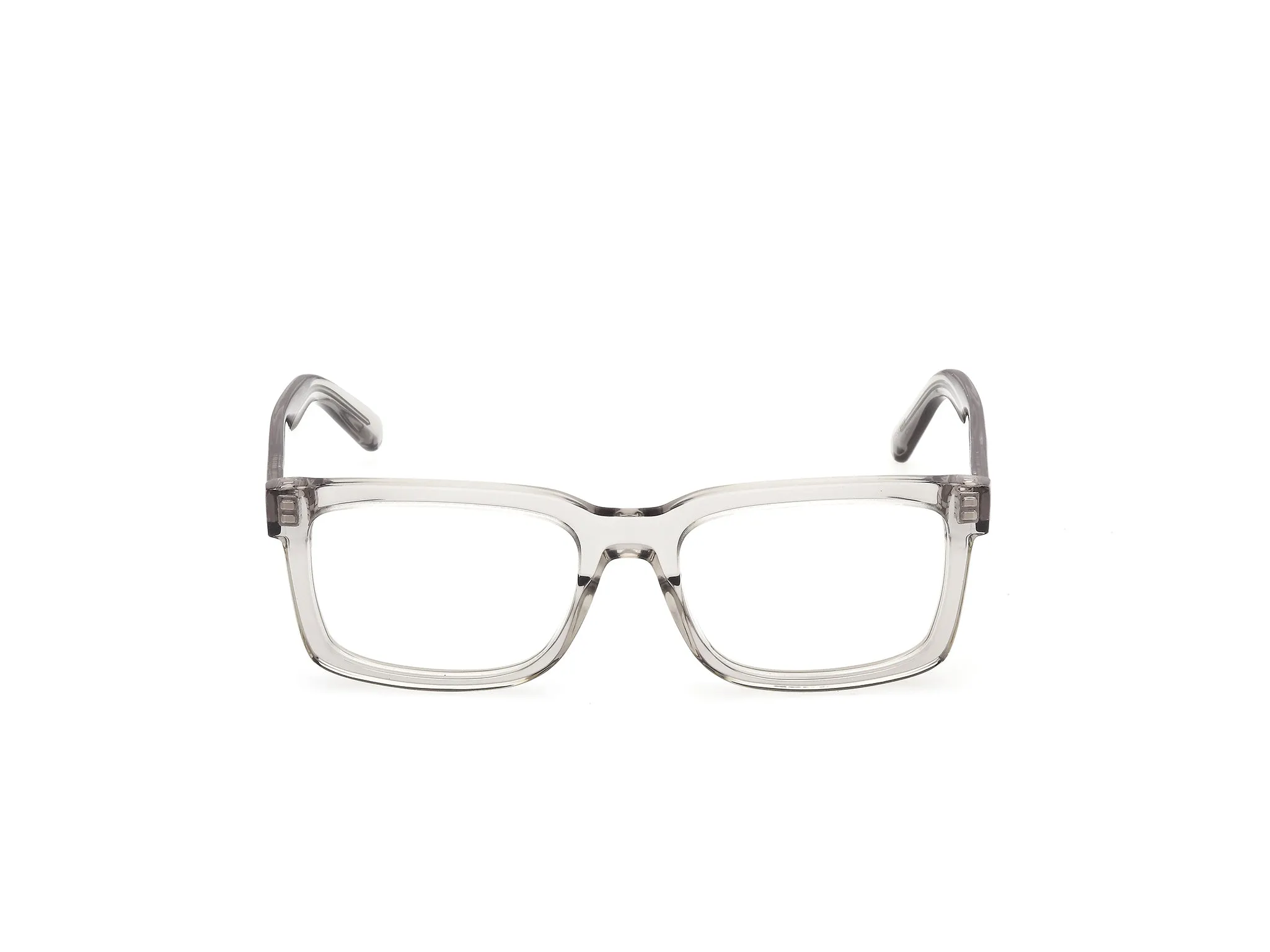 GCDS GD5055 20 Montature da vista Acetato Grigio Squadrata Normale - immagine 2