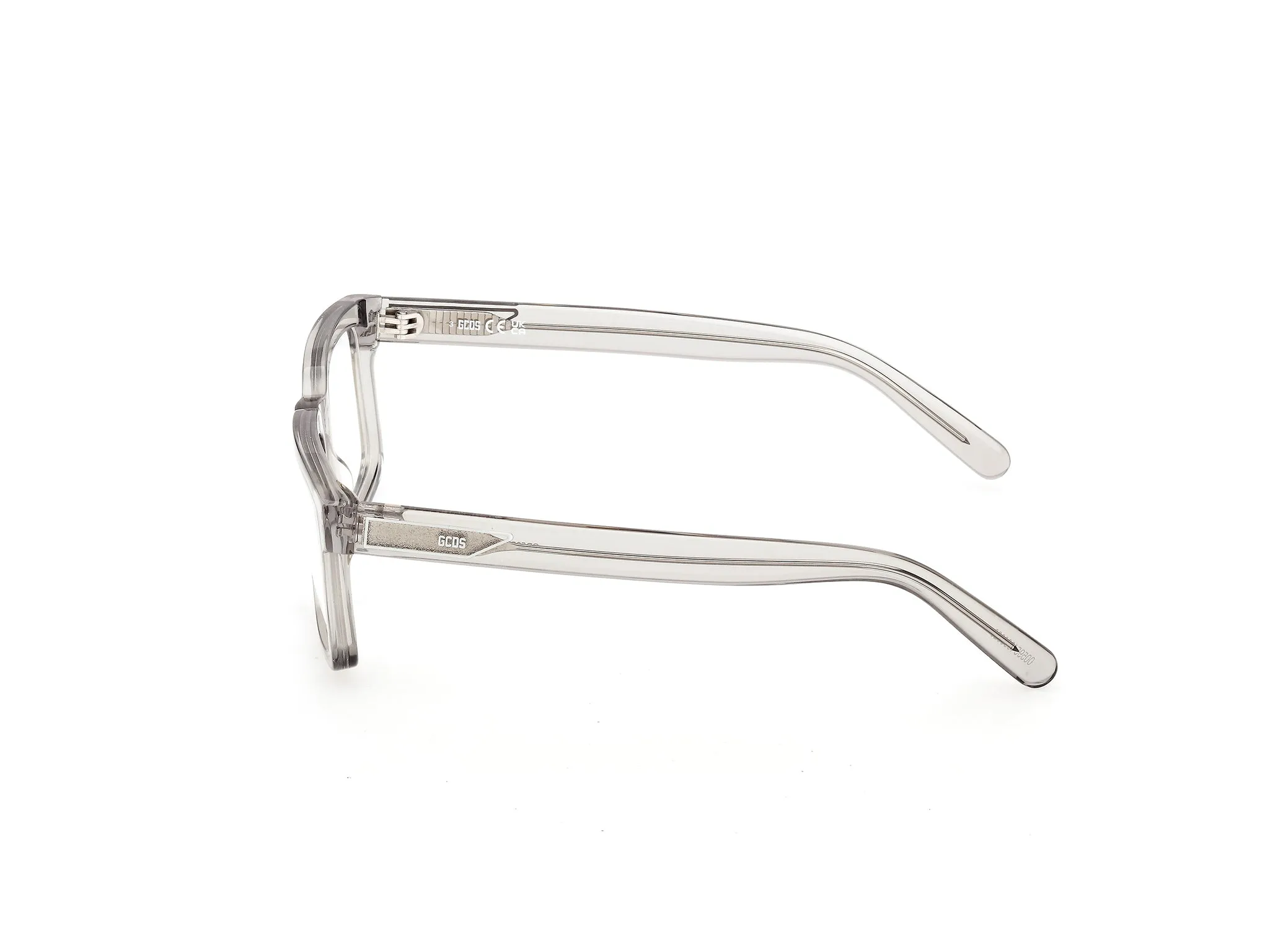 GCDS GD5055 20 Montature da vista Acetato Grigio Squadrata Normale - immagine 3
