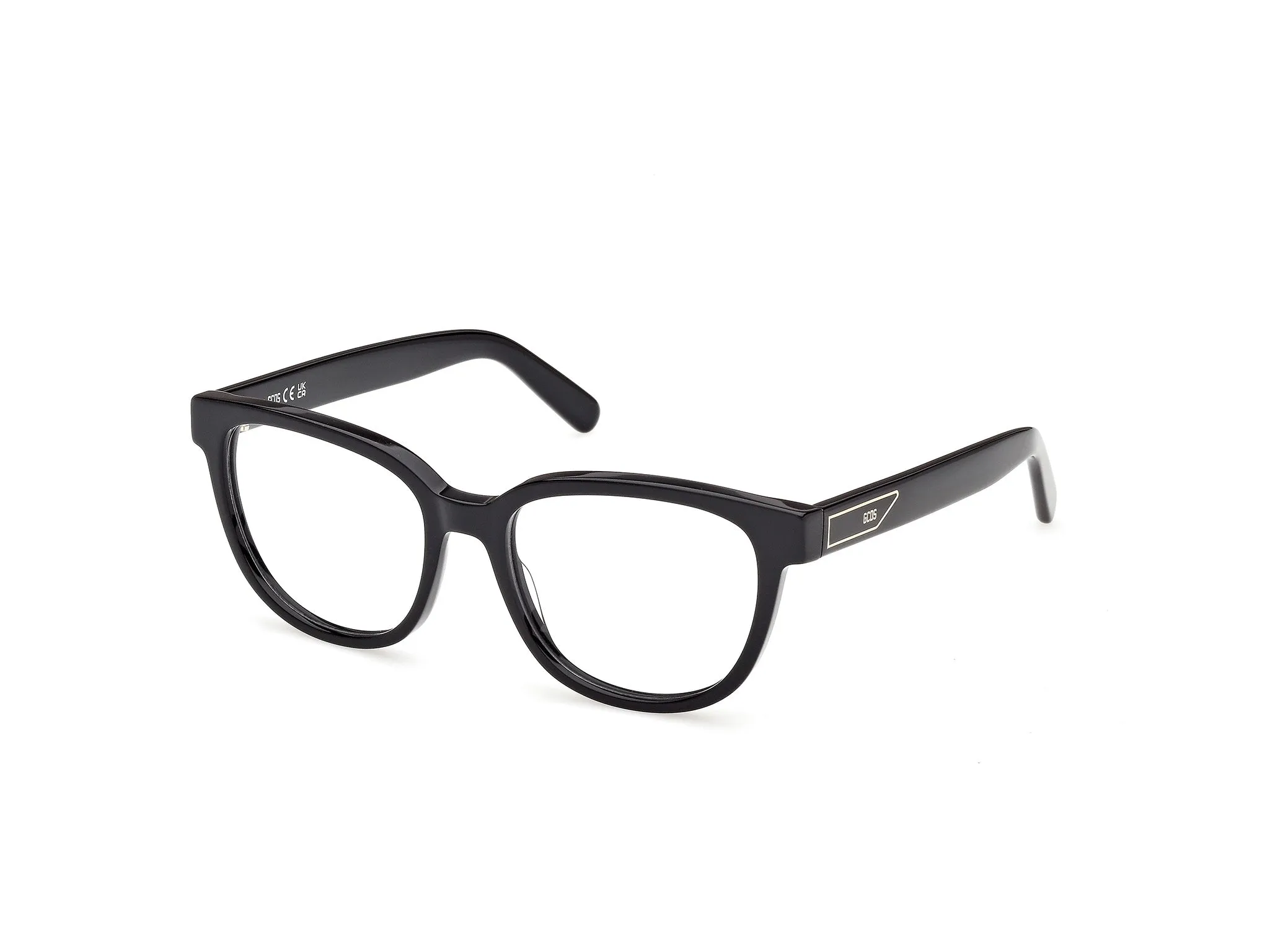 GCDS GD5054 1 Montature da vista Acetato Nero Squadrata Normale - immagine 1