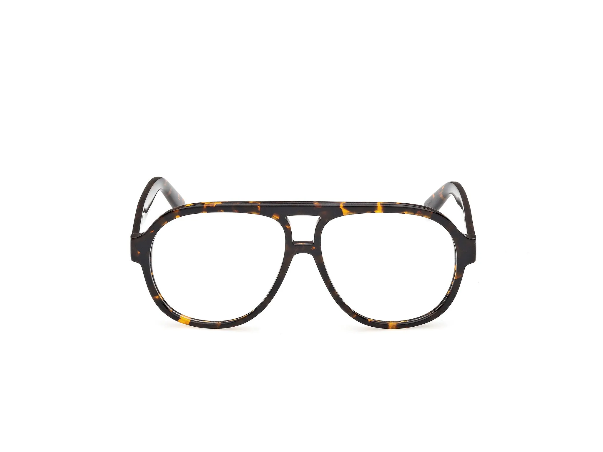 GCDS GD5053 52 Montature da vista Acetato Havana Pilot Normale - immagine 2