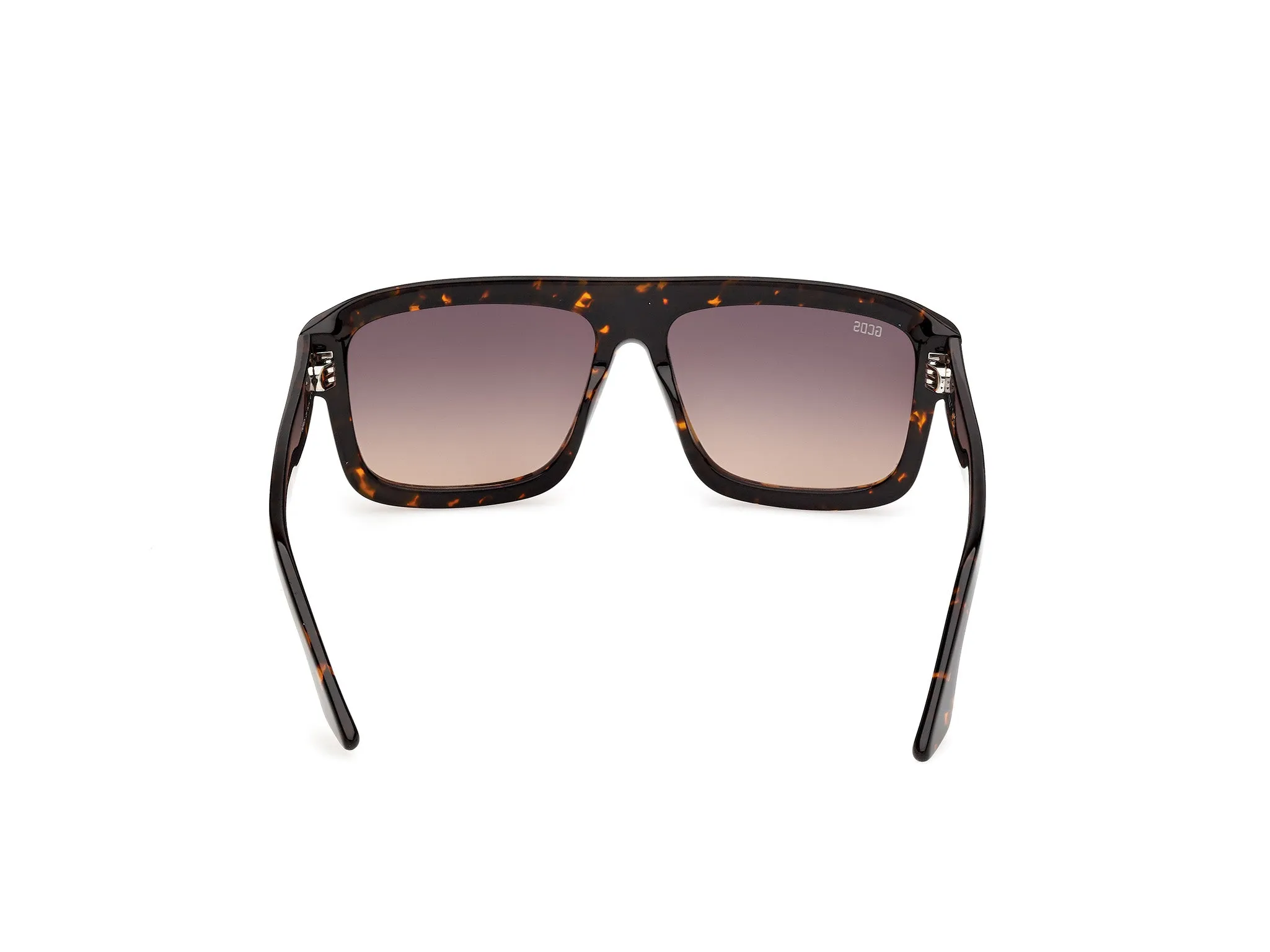 GCDS GD0075 52B Occhiali da sole Acetato Havana Fumo Squadrata Normale - immagine 4