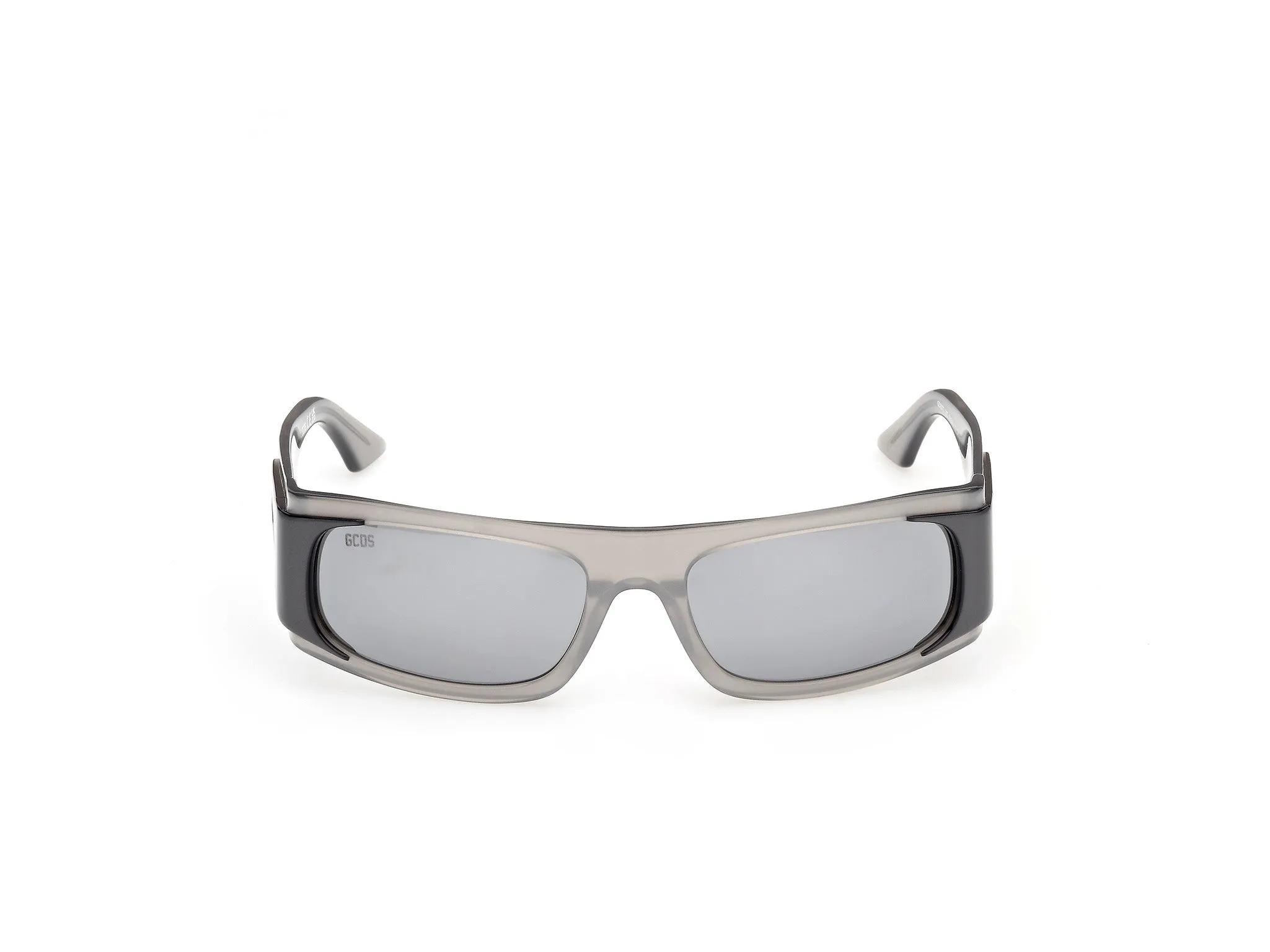 GCDS GD0073 20C Occhiali da sole Acetato Grigio Fumo Squadrata Normale - immagine 2