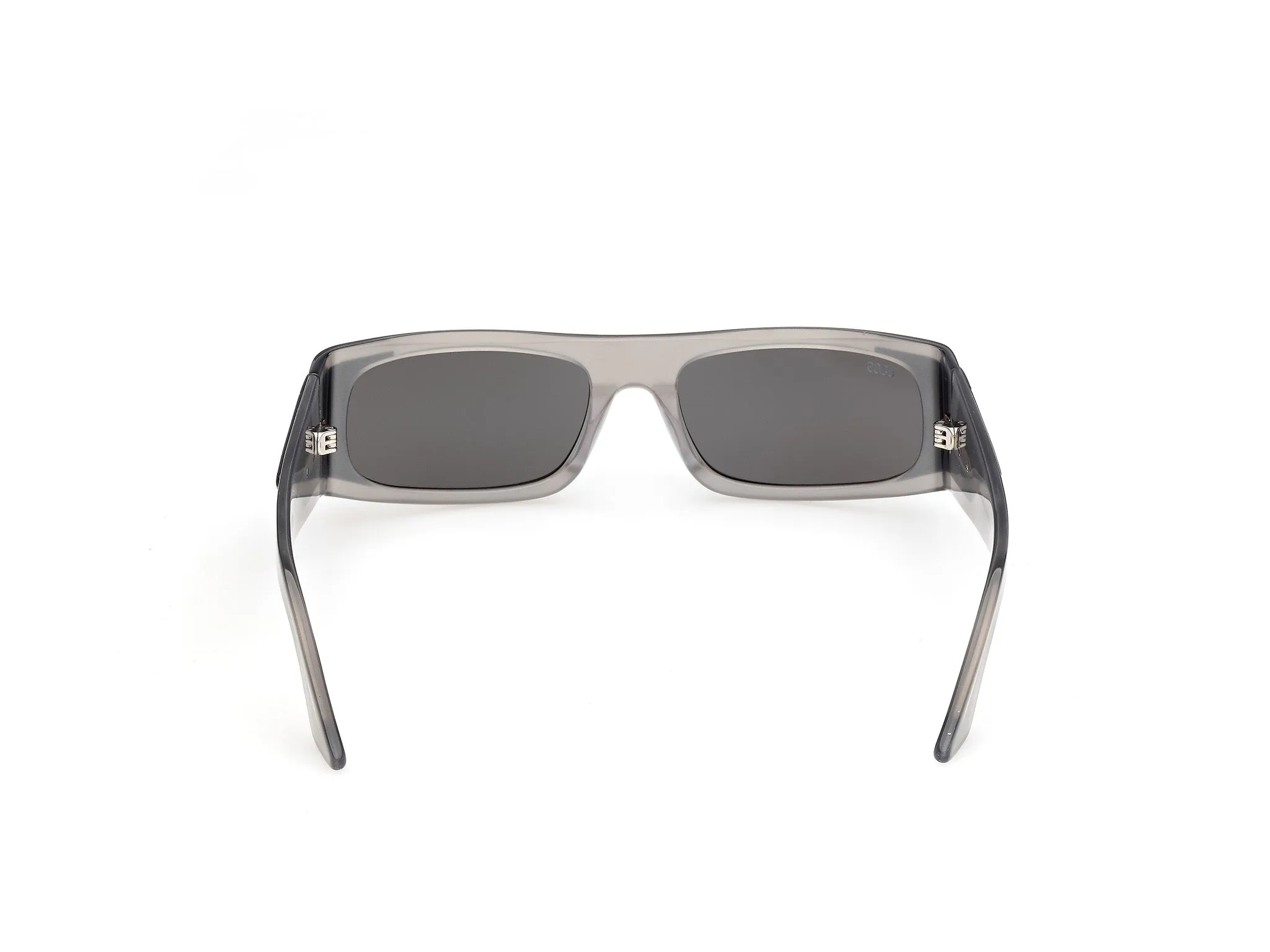 GCDS GD0073 20C Occhiali da sole Acetato Grigio Fumo Squadrata Normale - immagine 4